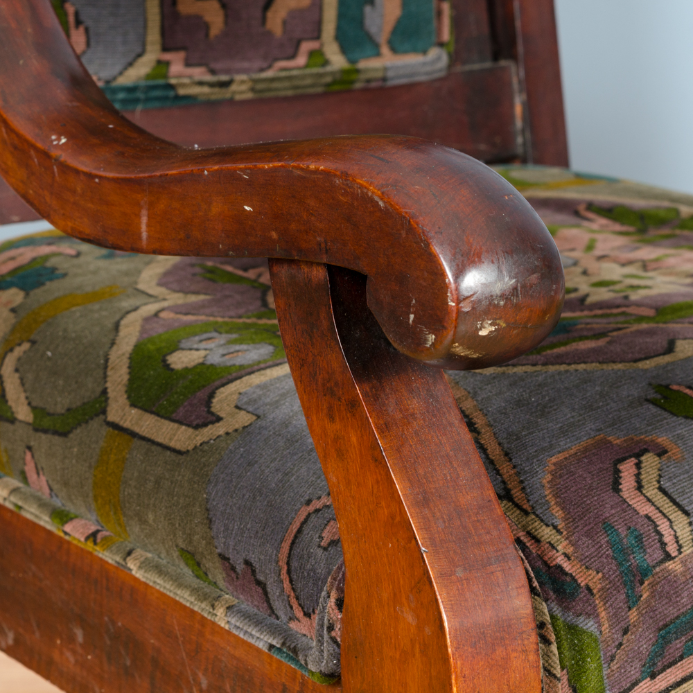 Antique Colonial-Revival Armchairs