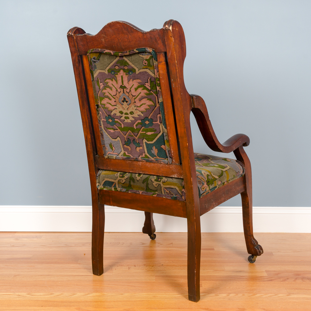 Antique Colonial-Revival Armchairs
