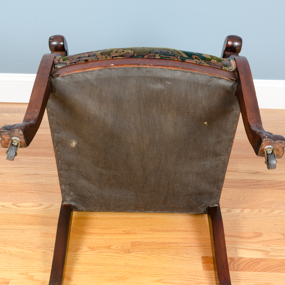 Antique Colonial-Revival Armchairs