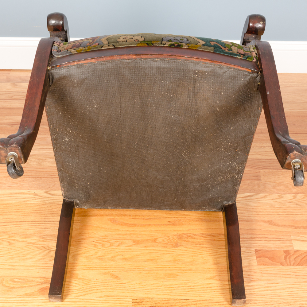 Antique Colonial-Revival Armchairs