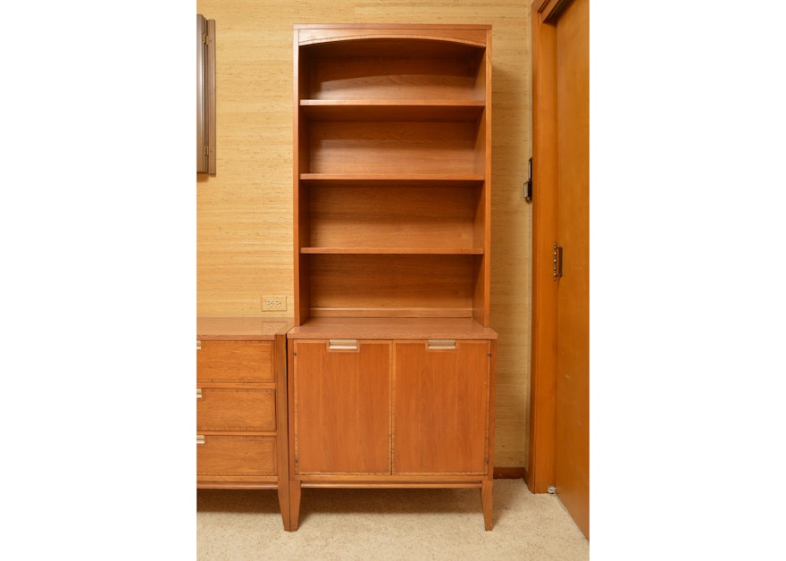 Mid Century Modern Bookcase and Cabinet by Basic Witz