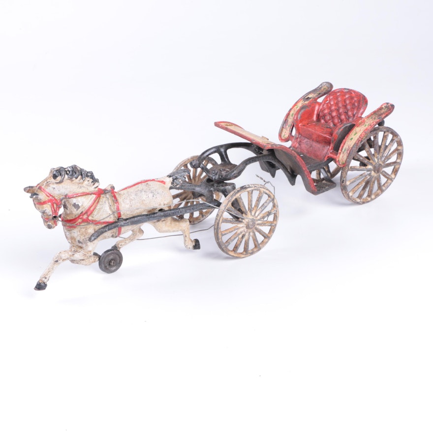 Cast Iron Carriage Toy