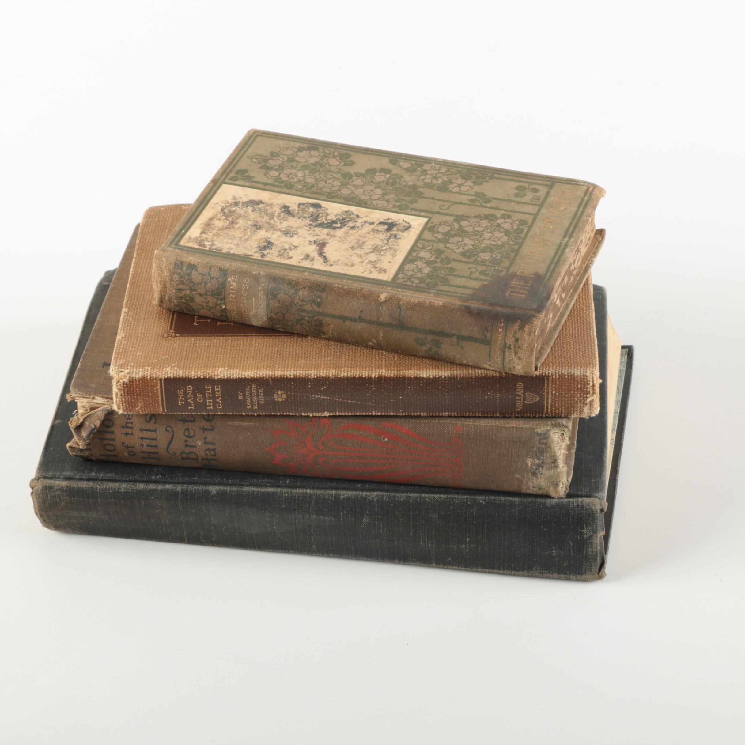 Assorted Antique and Vintage Hardcover Books