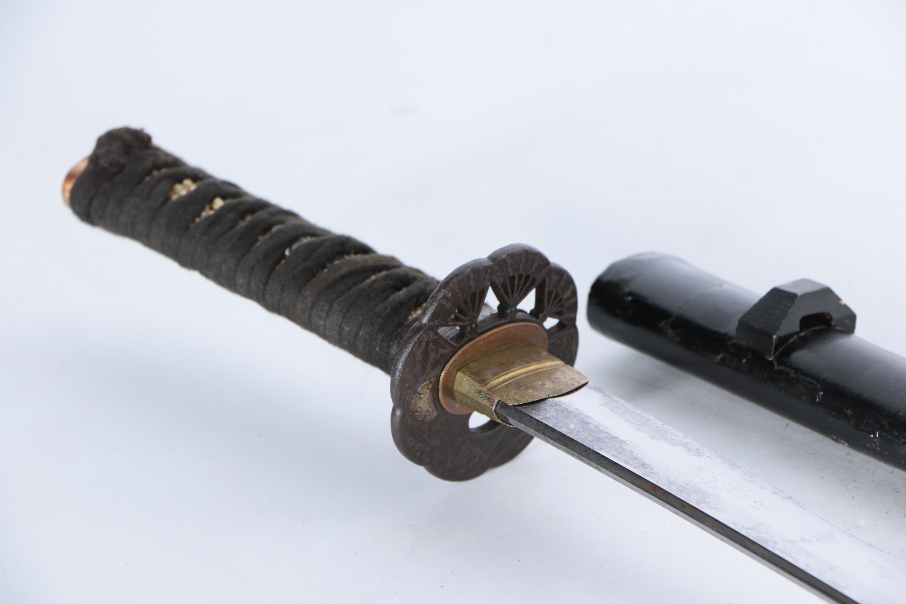 Antique Japanese Wakizashi with Sword Cane