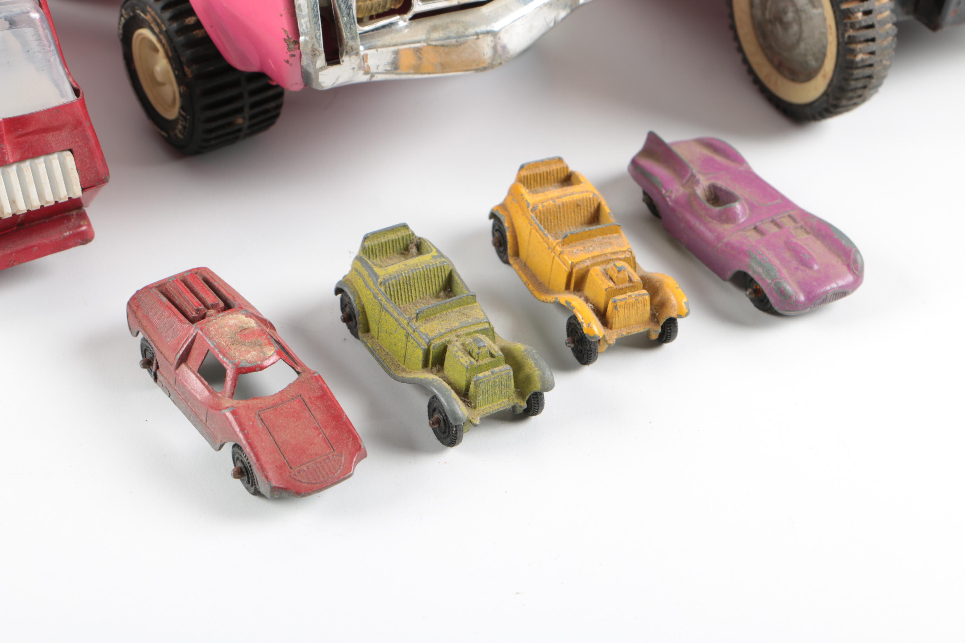 Assortment of Tonka and Other Toy Cars.