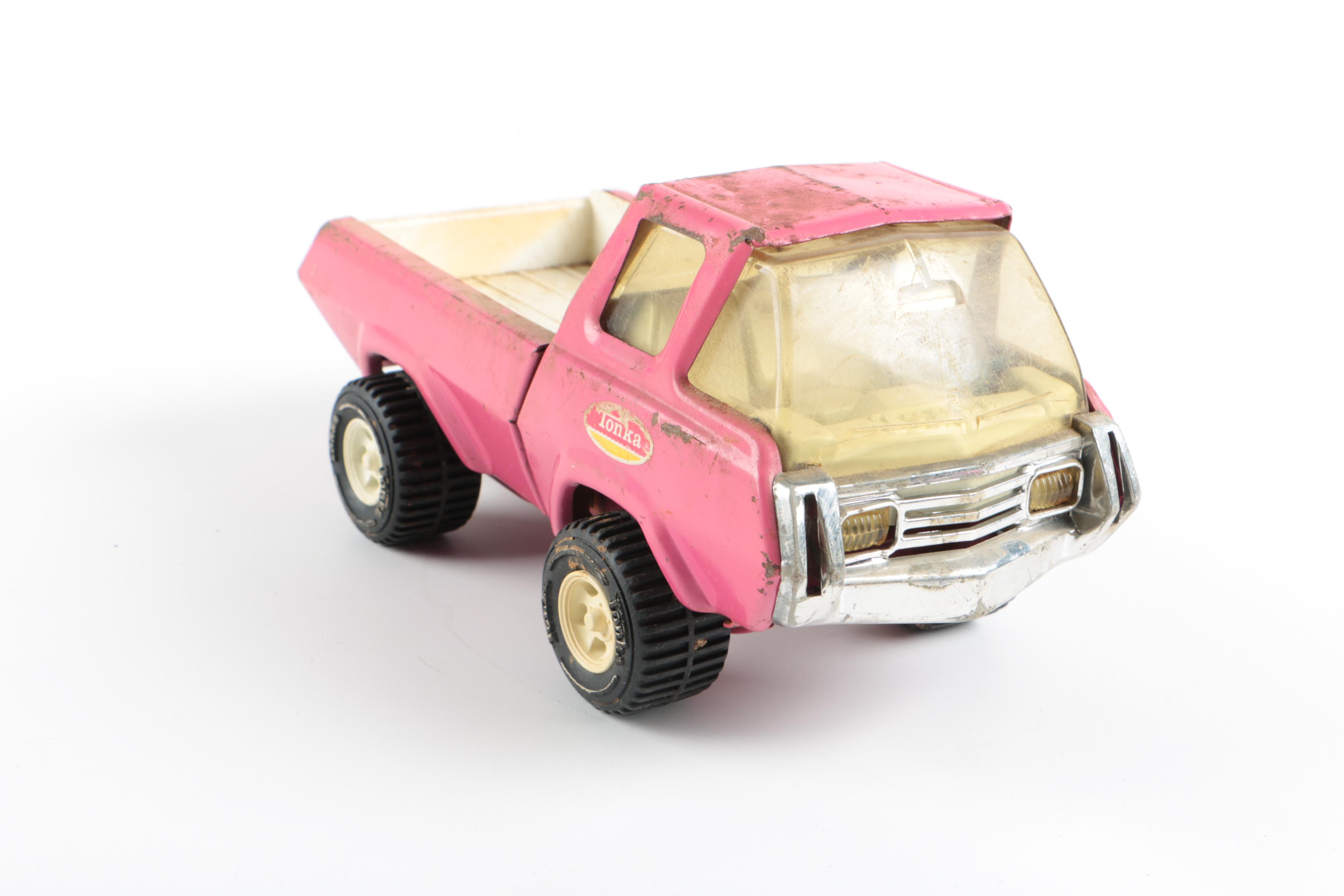 Assortment of Tonka and Other Toy Cars.