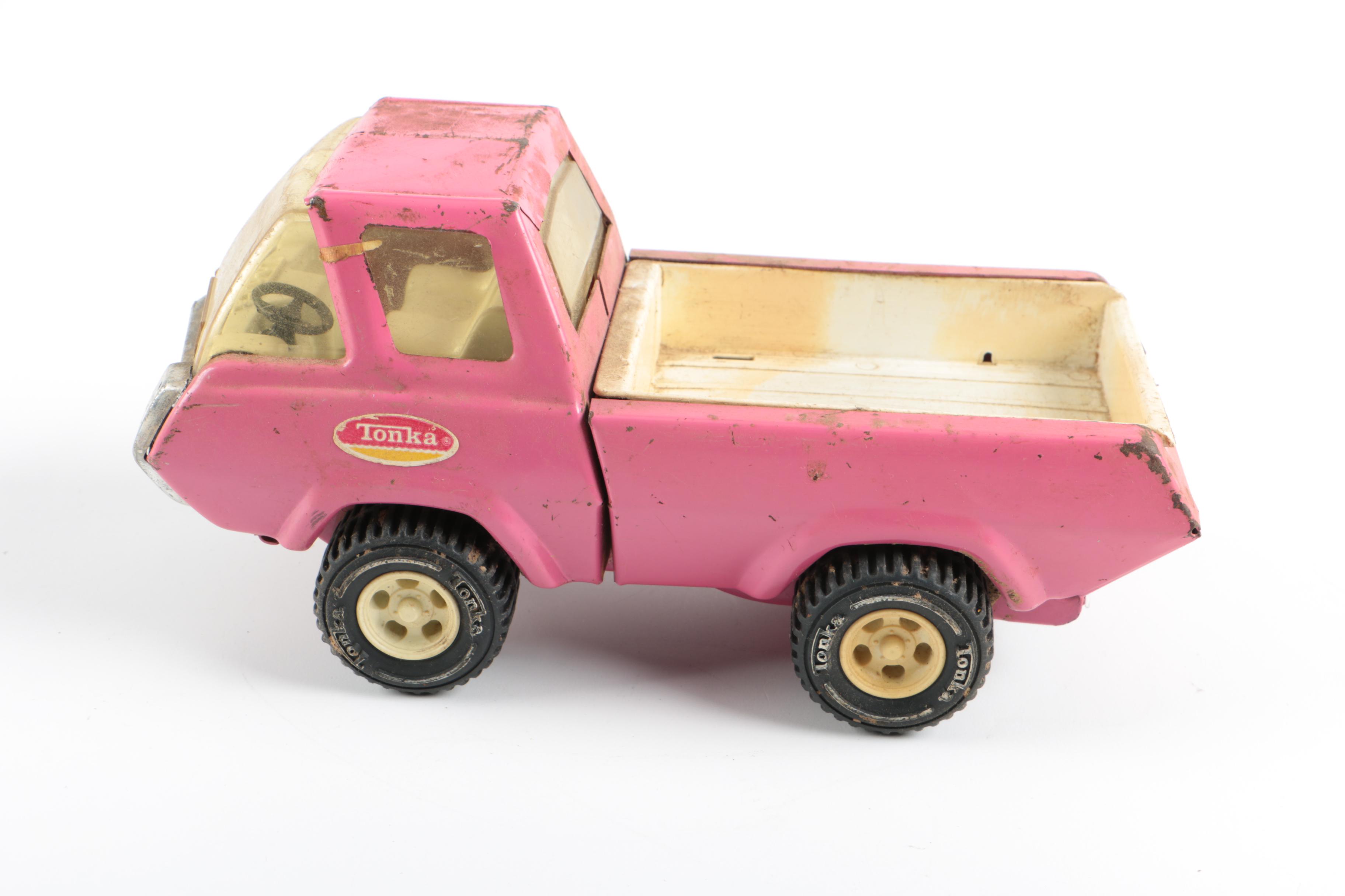 Assortment of Tonka and Other Toy Cars.