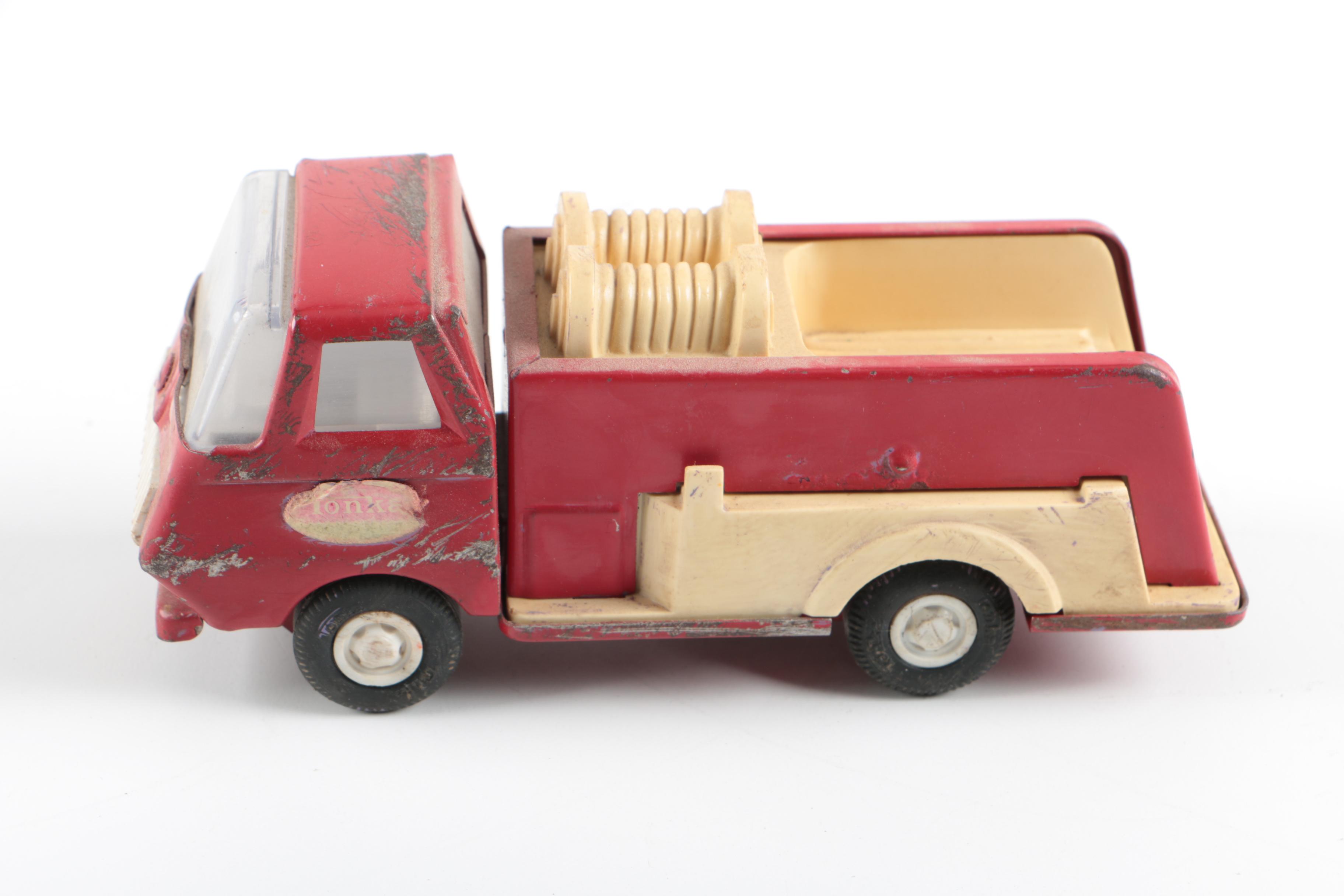 Assortment of Tonka and Other Toy Cars.