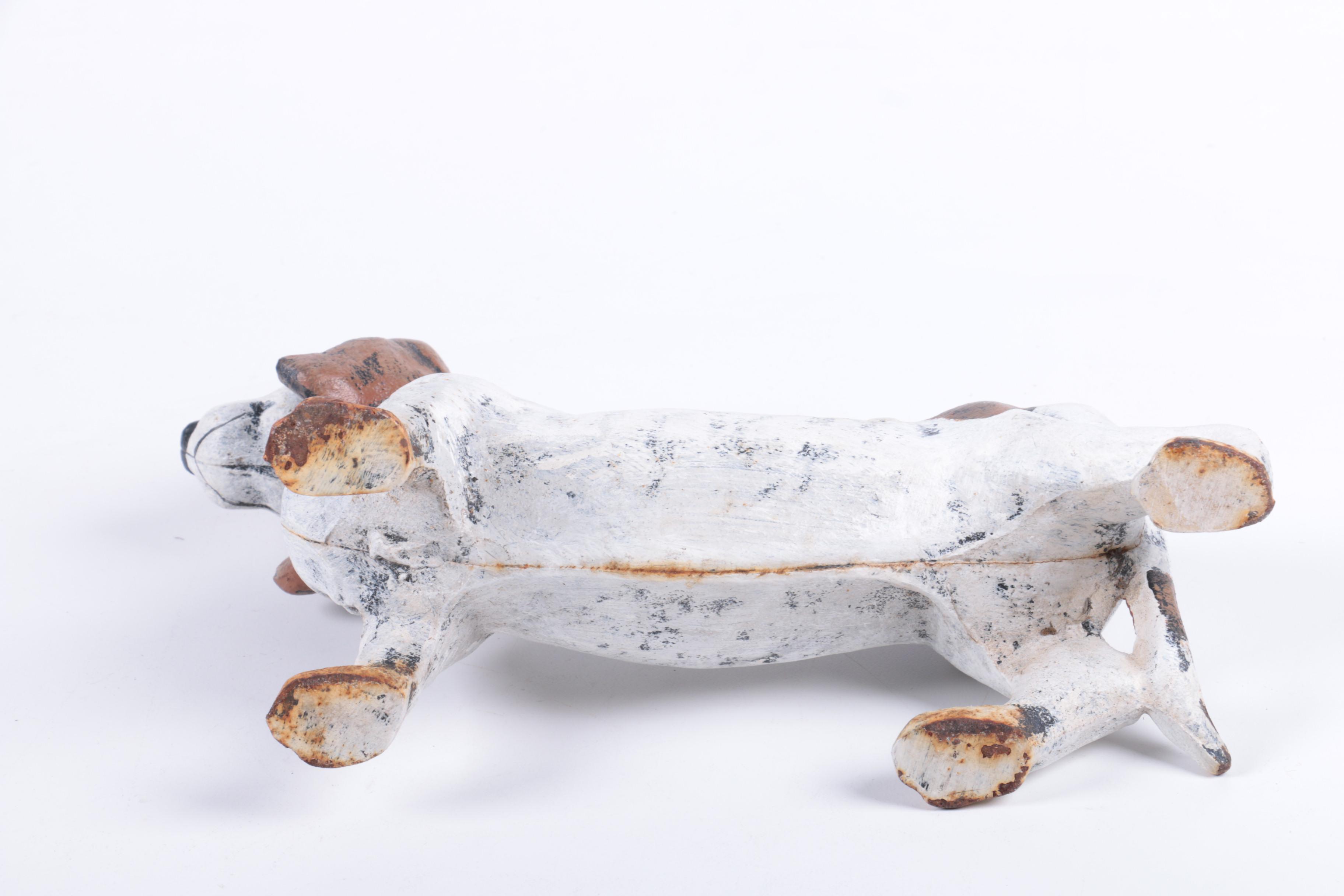 Vintage Cast Iron Dachshund Boot Scraper