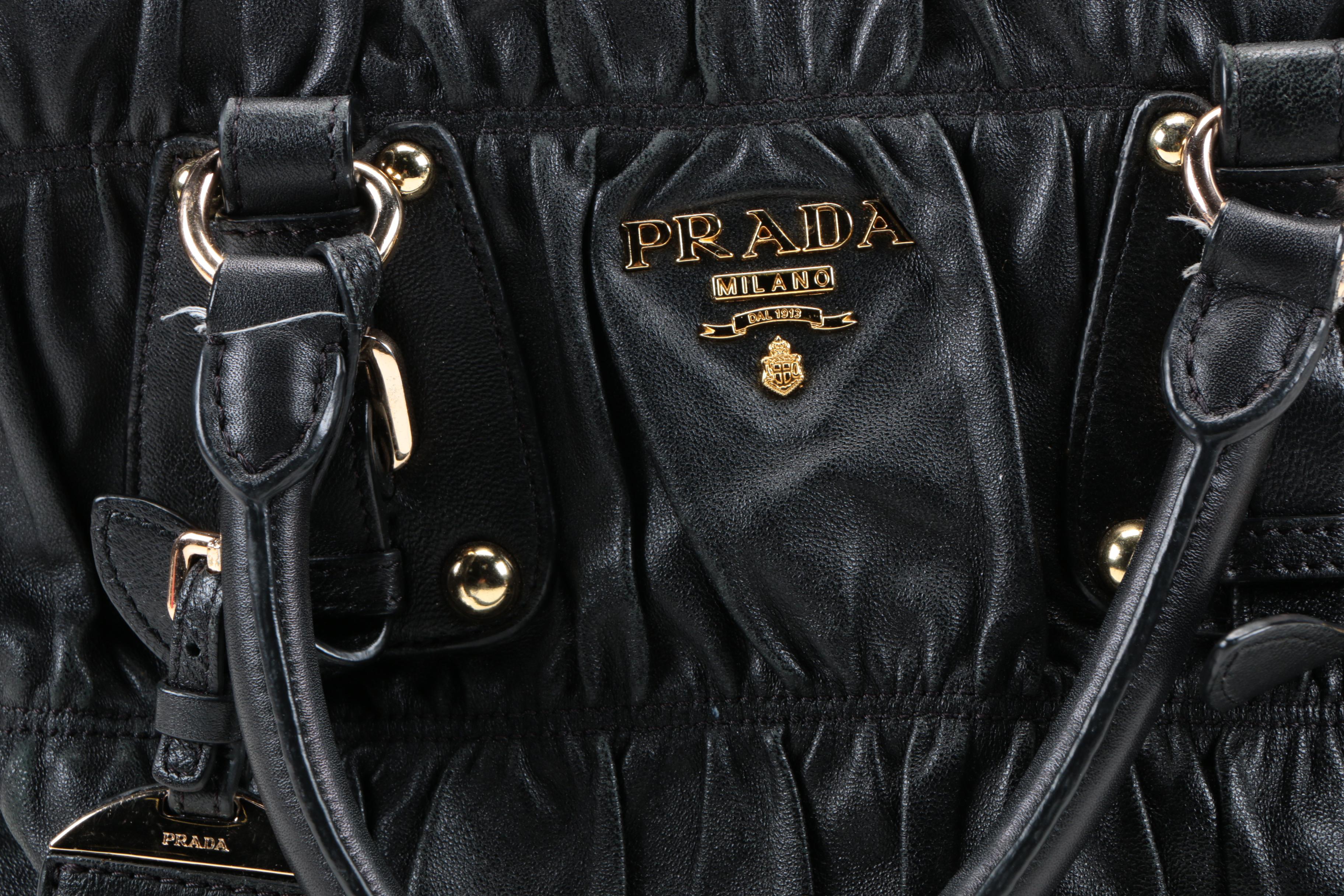 Prada Nappa Gaufre Leather Tote