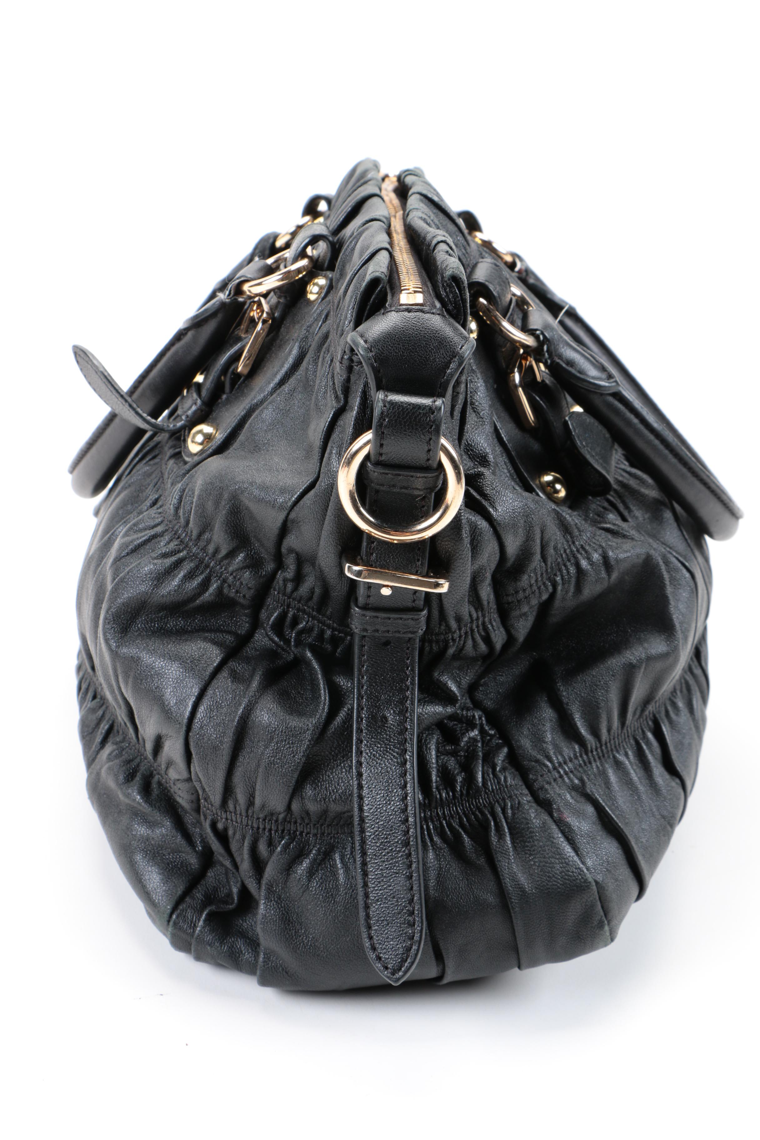 Prada Nappa Gaufre Leather Tote