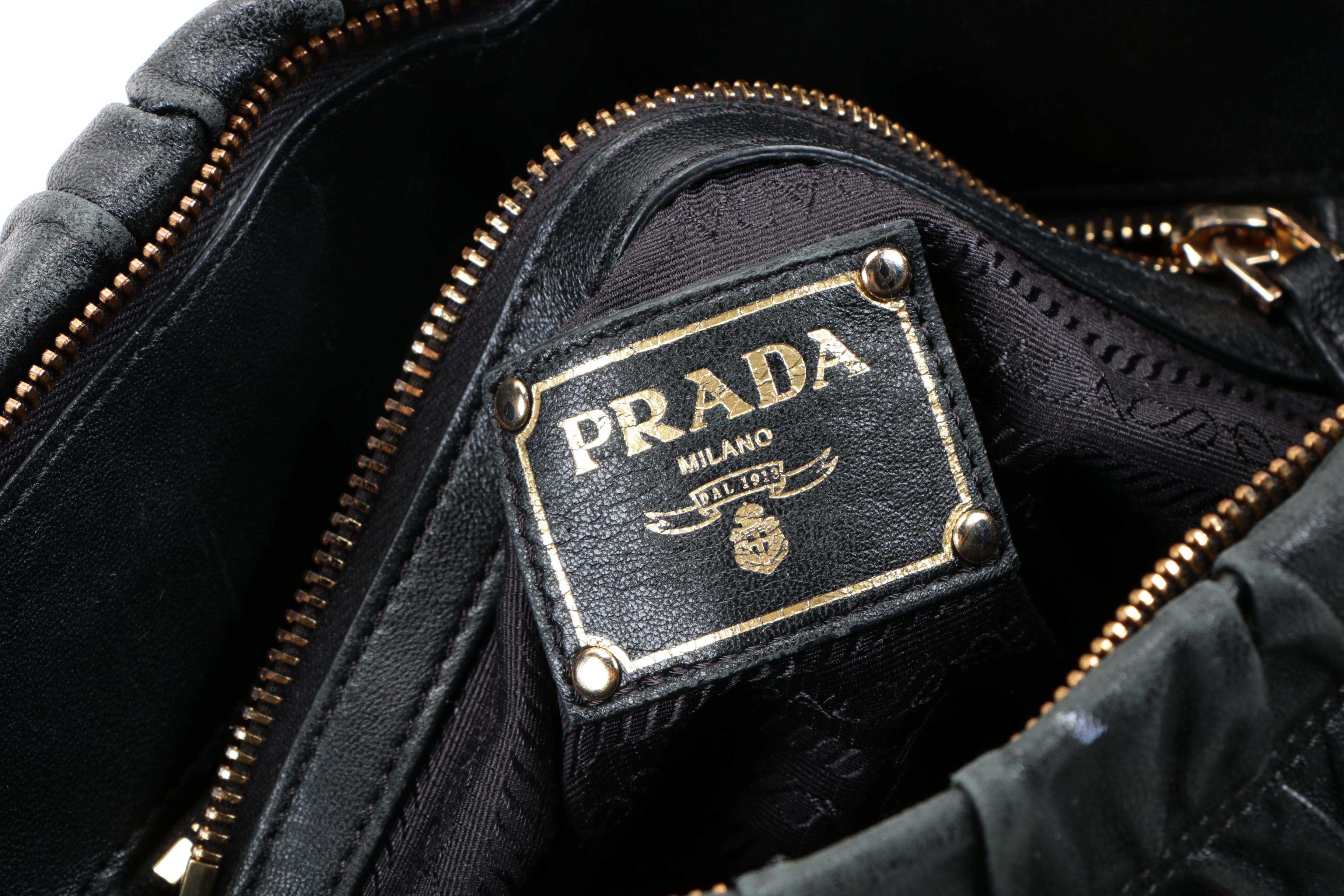 Prada Nappa Gaufre Leather Tote