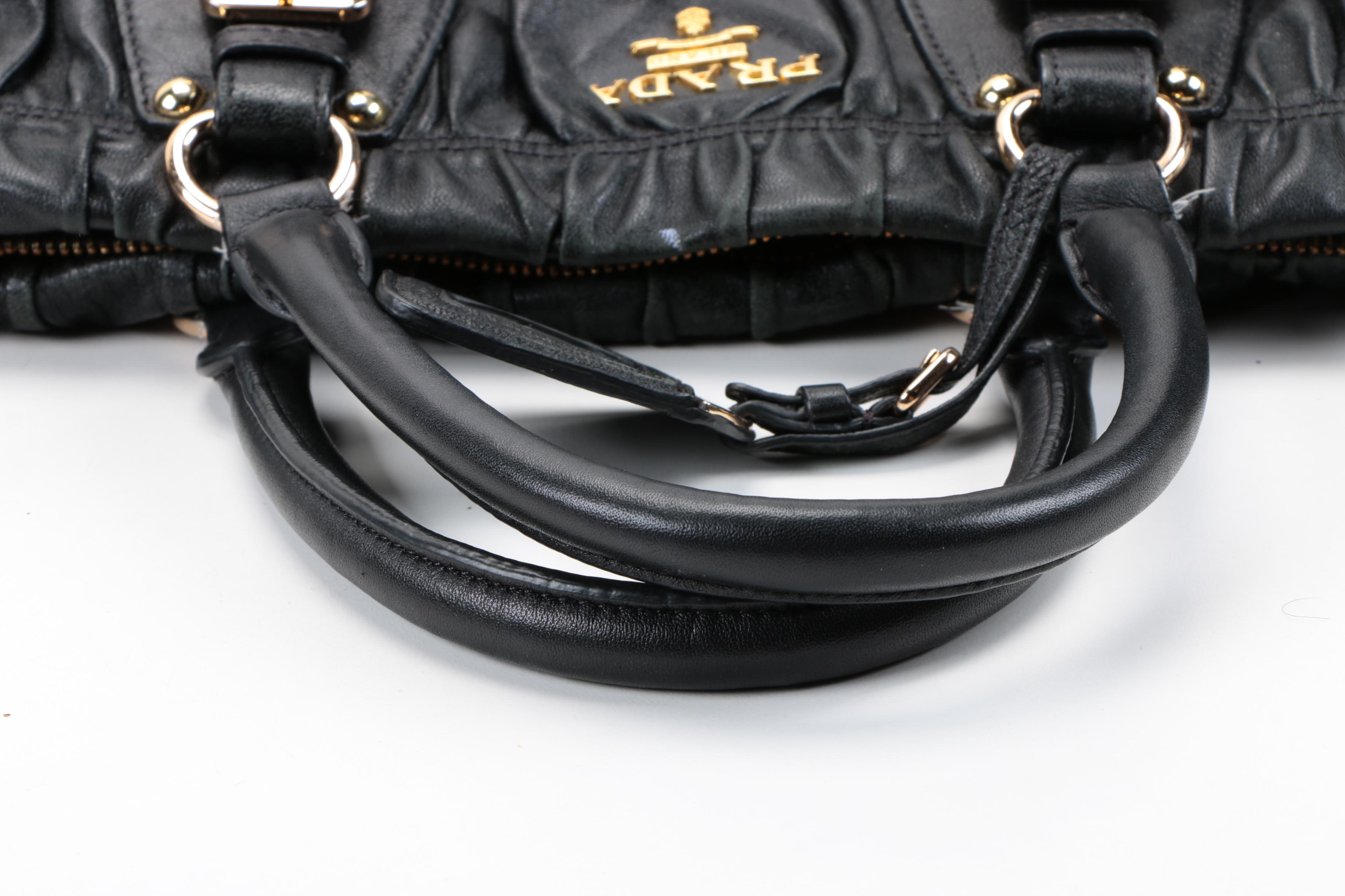 Prada Nappa Gaufre Leather Tote