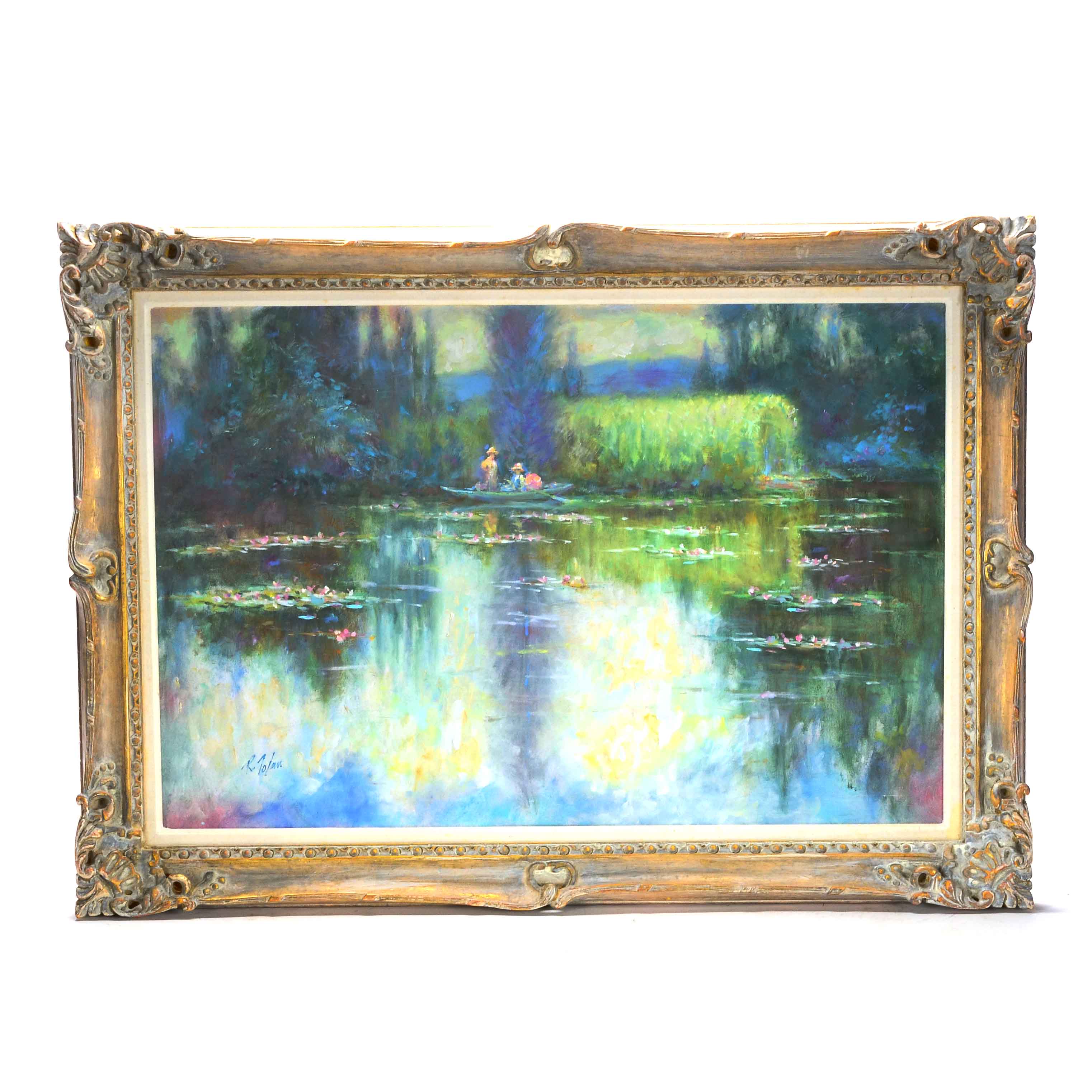 Richard Judson Zolan Original Large Oil Painting on Canvas