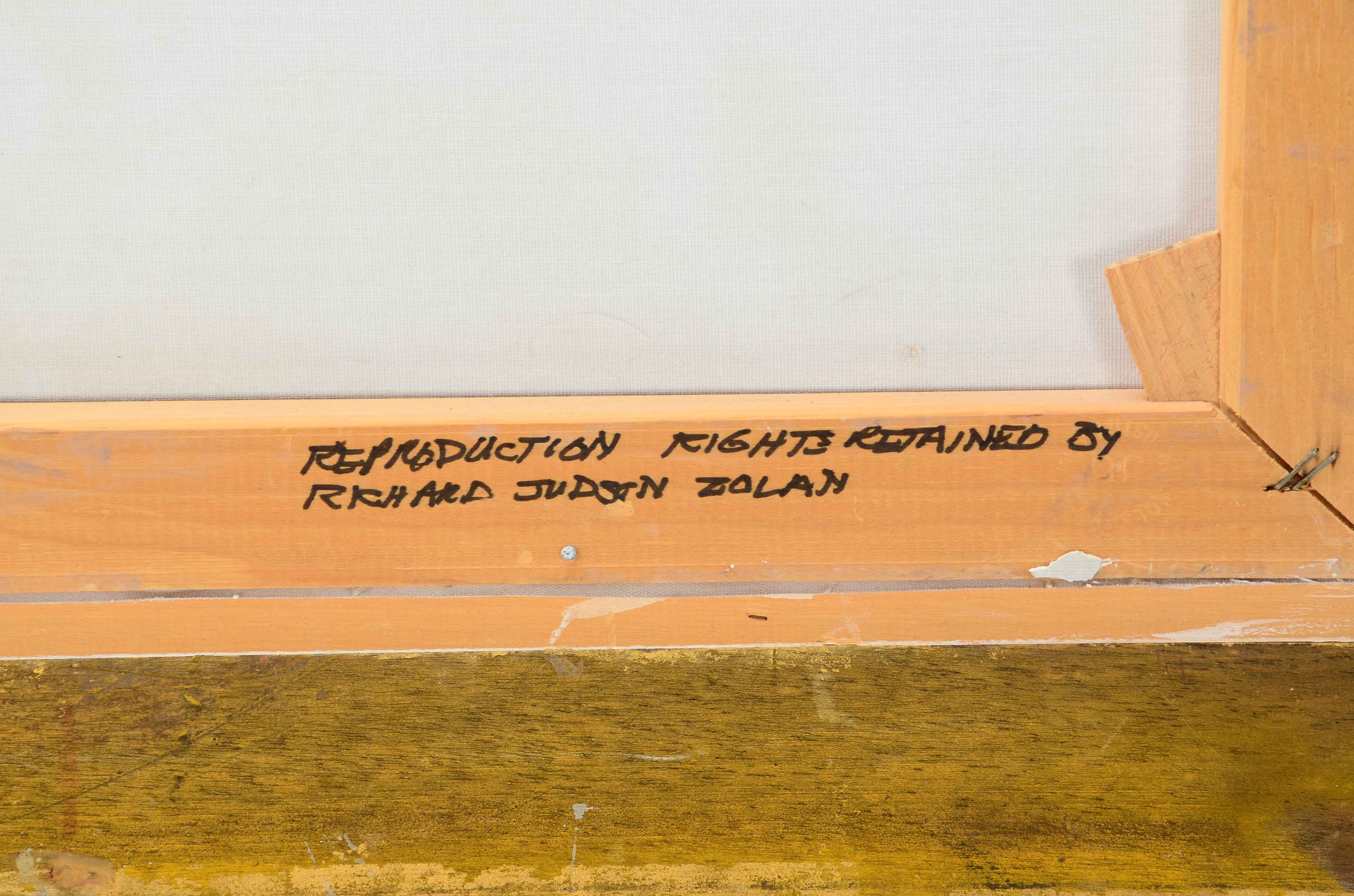 Richard Judson Zolan Original Large Oil Painting on Canvas