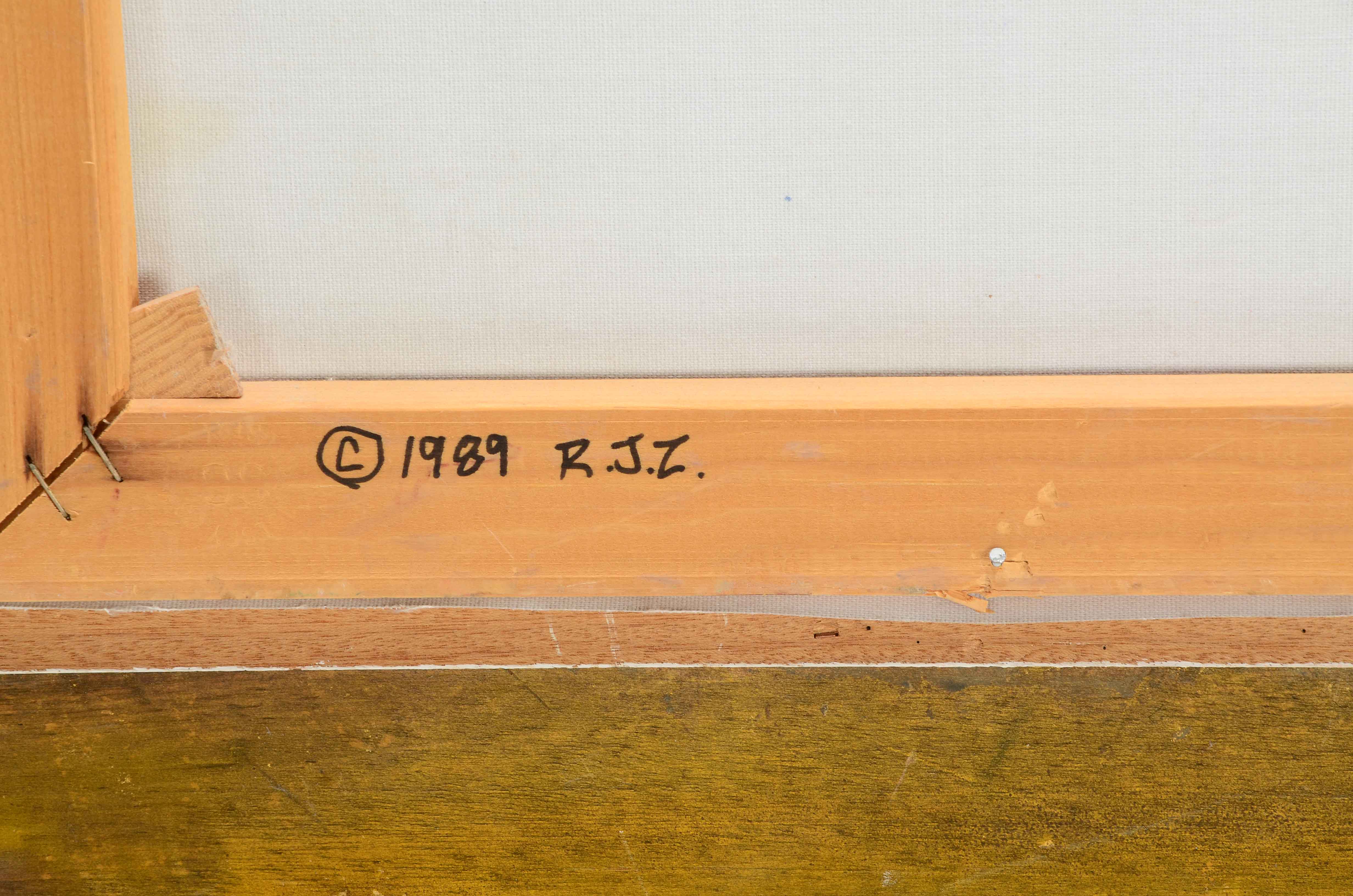 Richard Judson Zolan Original Large Oil Painting on Canvas