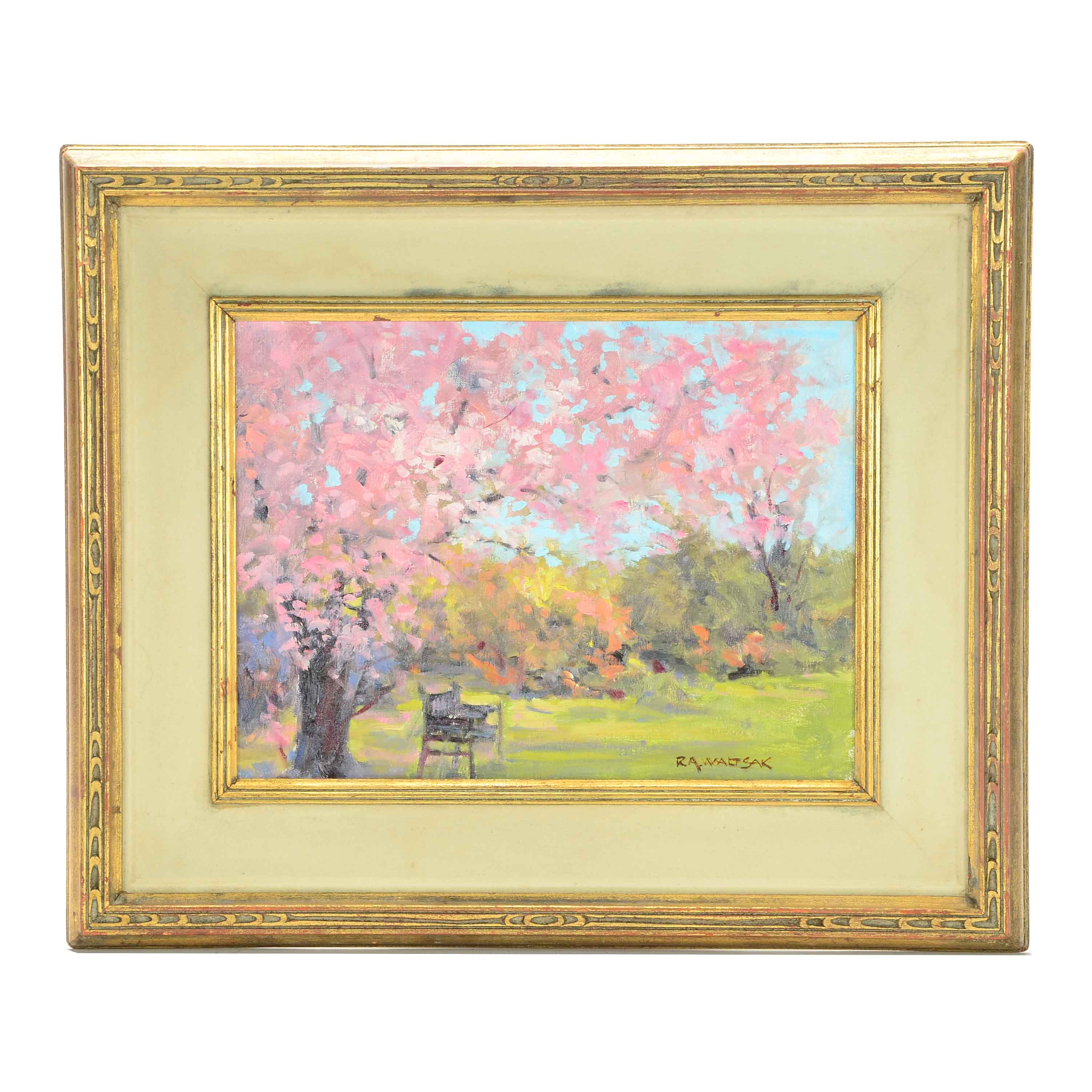 Robert A. Waltsak Original Oil Painting on Canvas