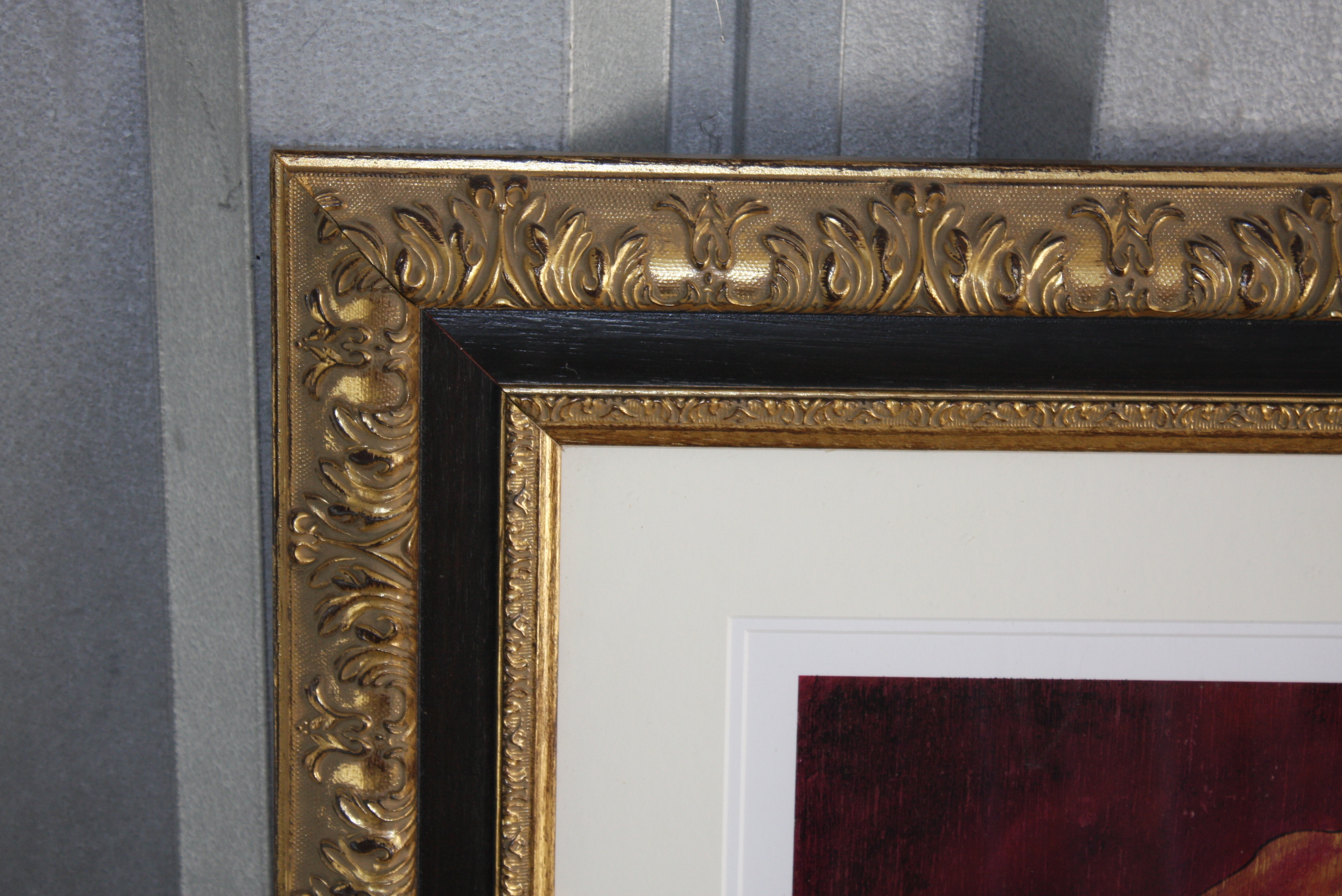 Seriolithograph Print on Paper After Linda Le Kinff's "Robe du Soir"