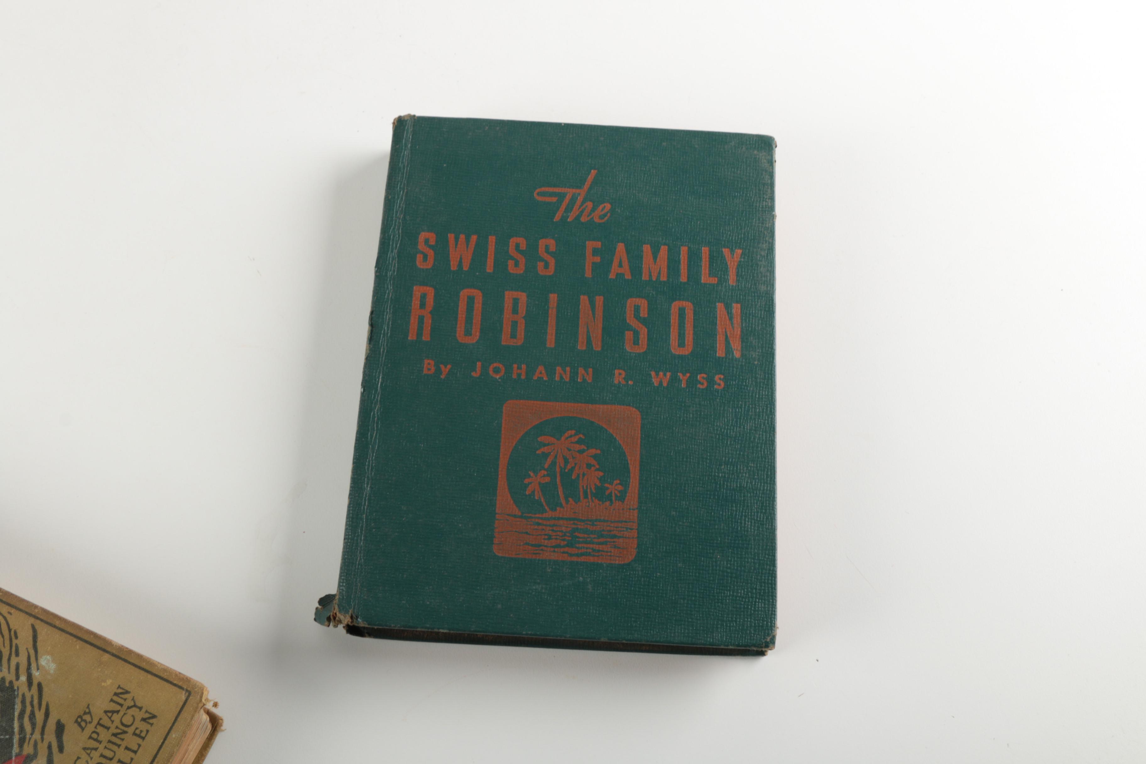 Vintage Books featuring "Swiss Family Robinson"