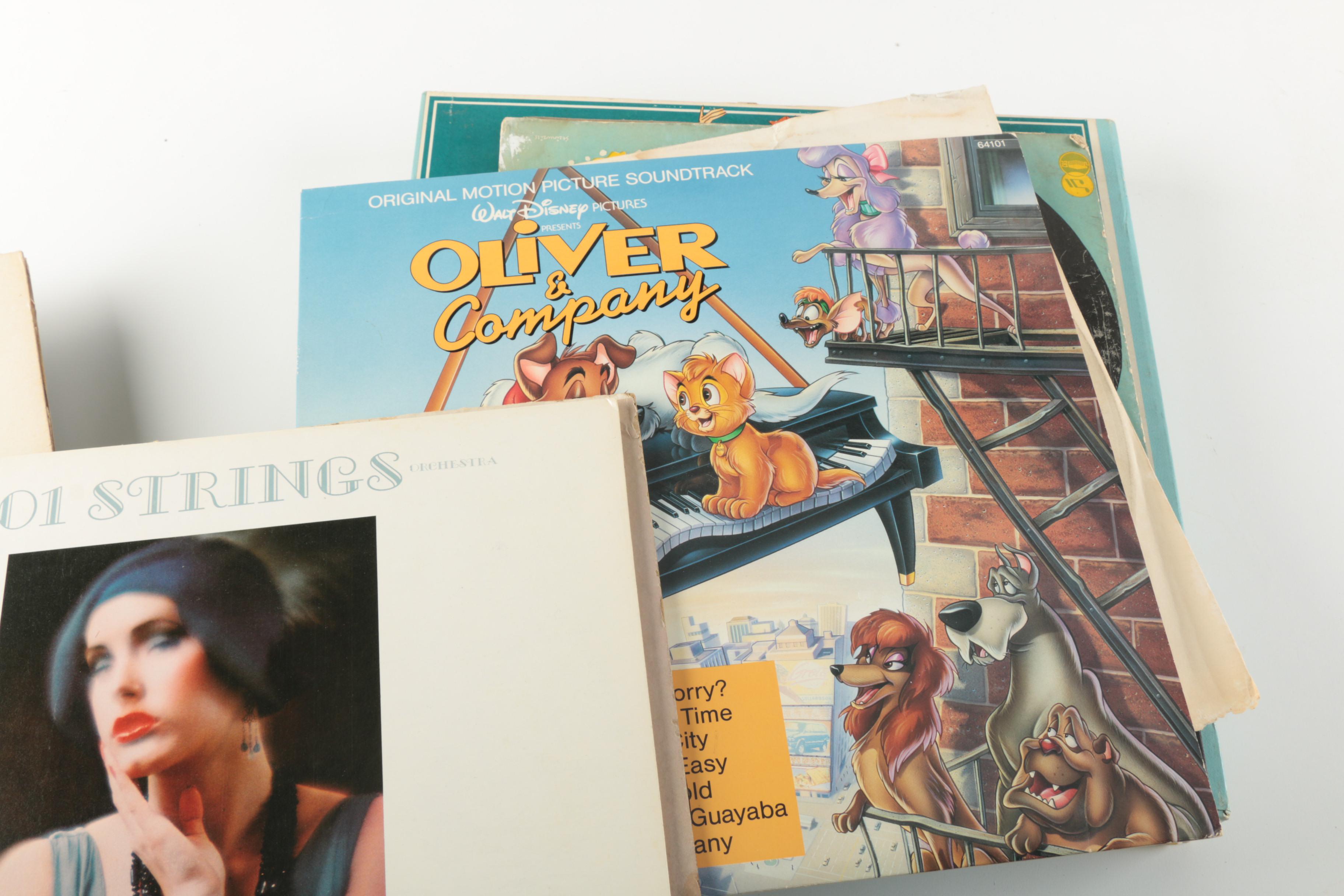 Eclectic Assortment of Disney, Comedy, And 1920s and '30s Hit LPs