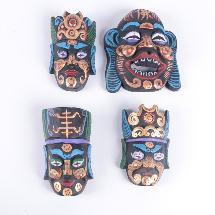 Chinese Opera Mask Wall Decor