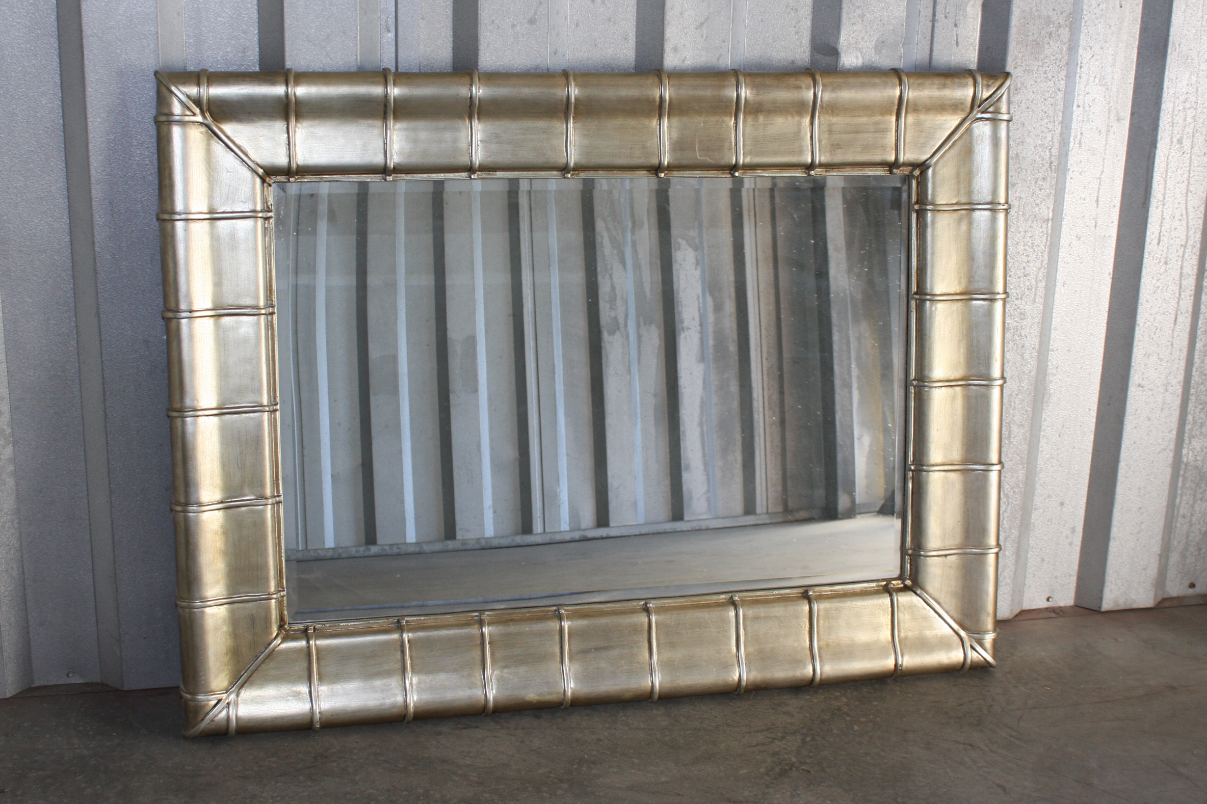 Wood Framed Wall Mirror