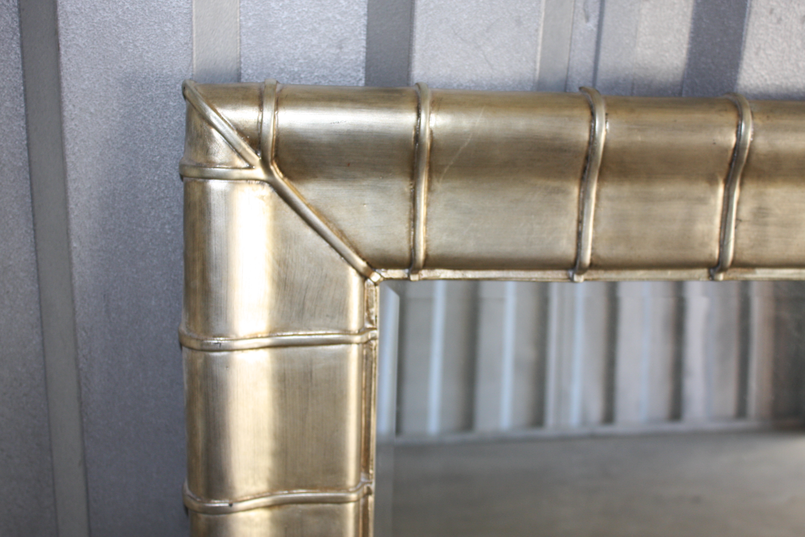 Wood Framed Wall Mirror