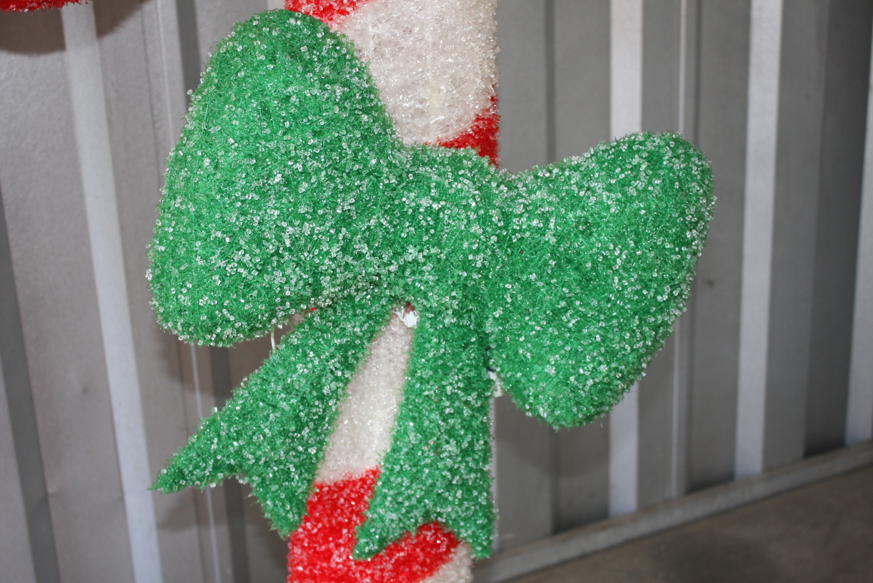 Outdoor Candy Cane Christmas Decor