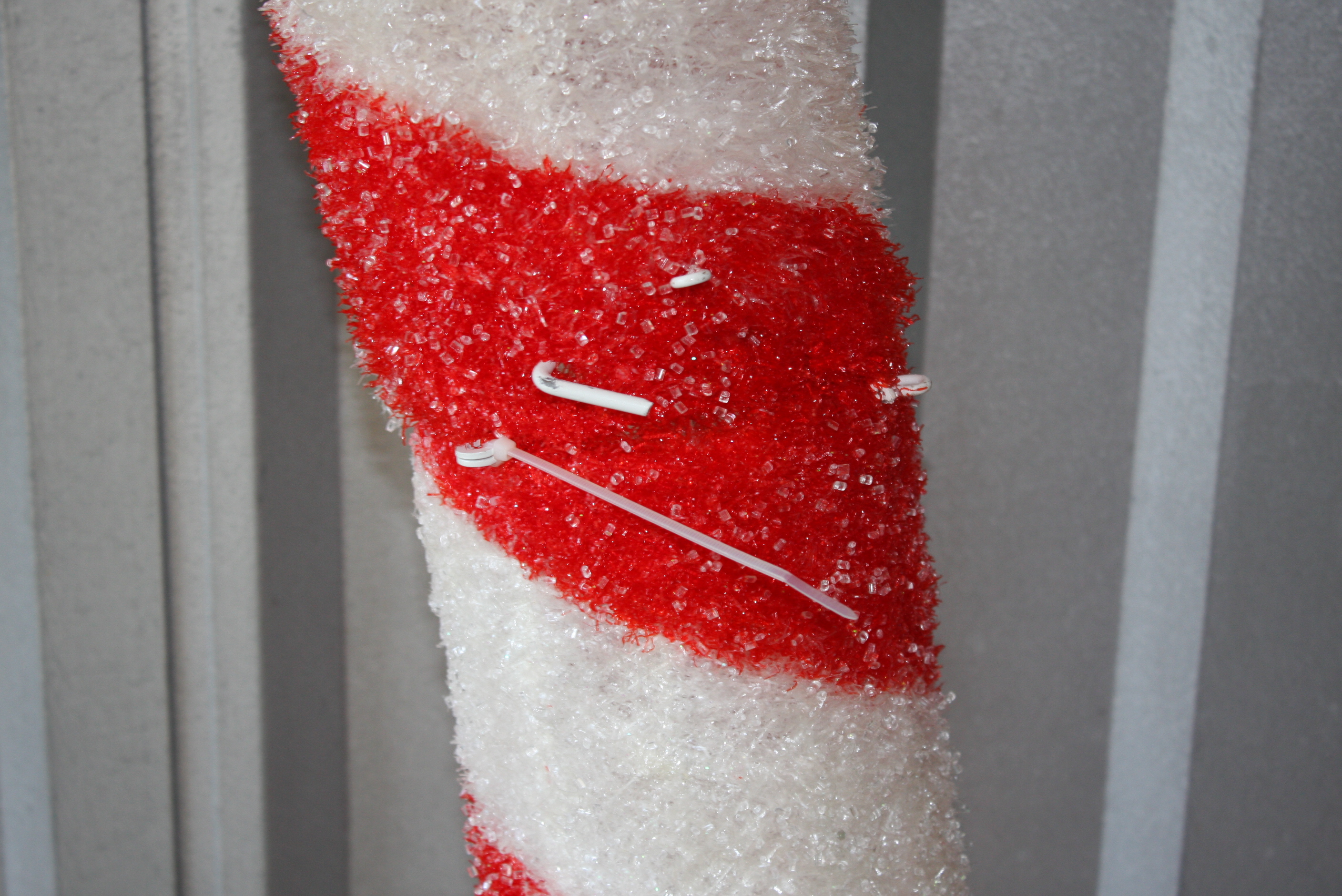 Outdoor Candy Cane Christmas Decor