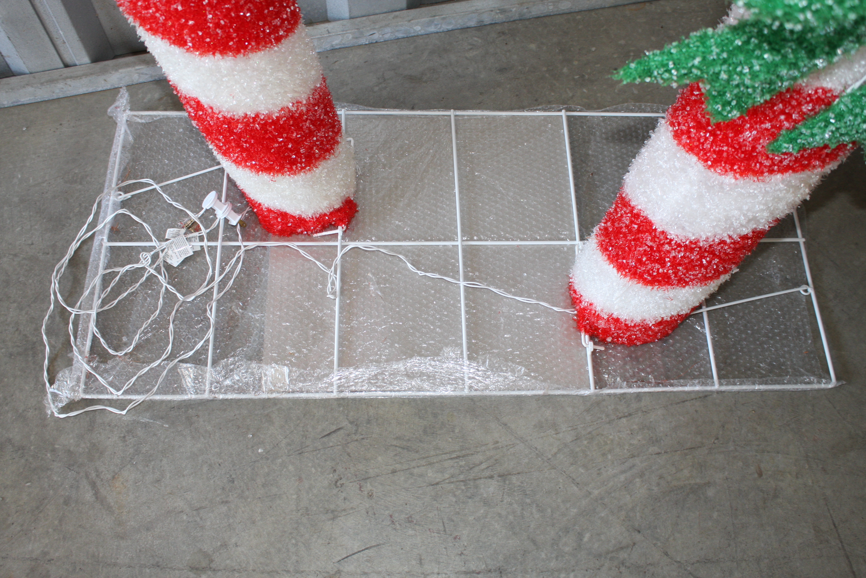 Outdoor Candy Cane Christmas Decor