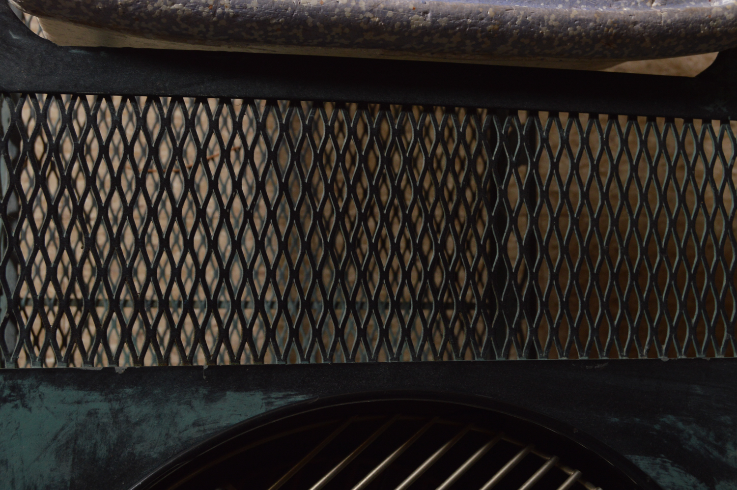 Metal Patio Bar Cart with Grill and Cooler Inserts