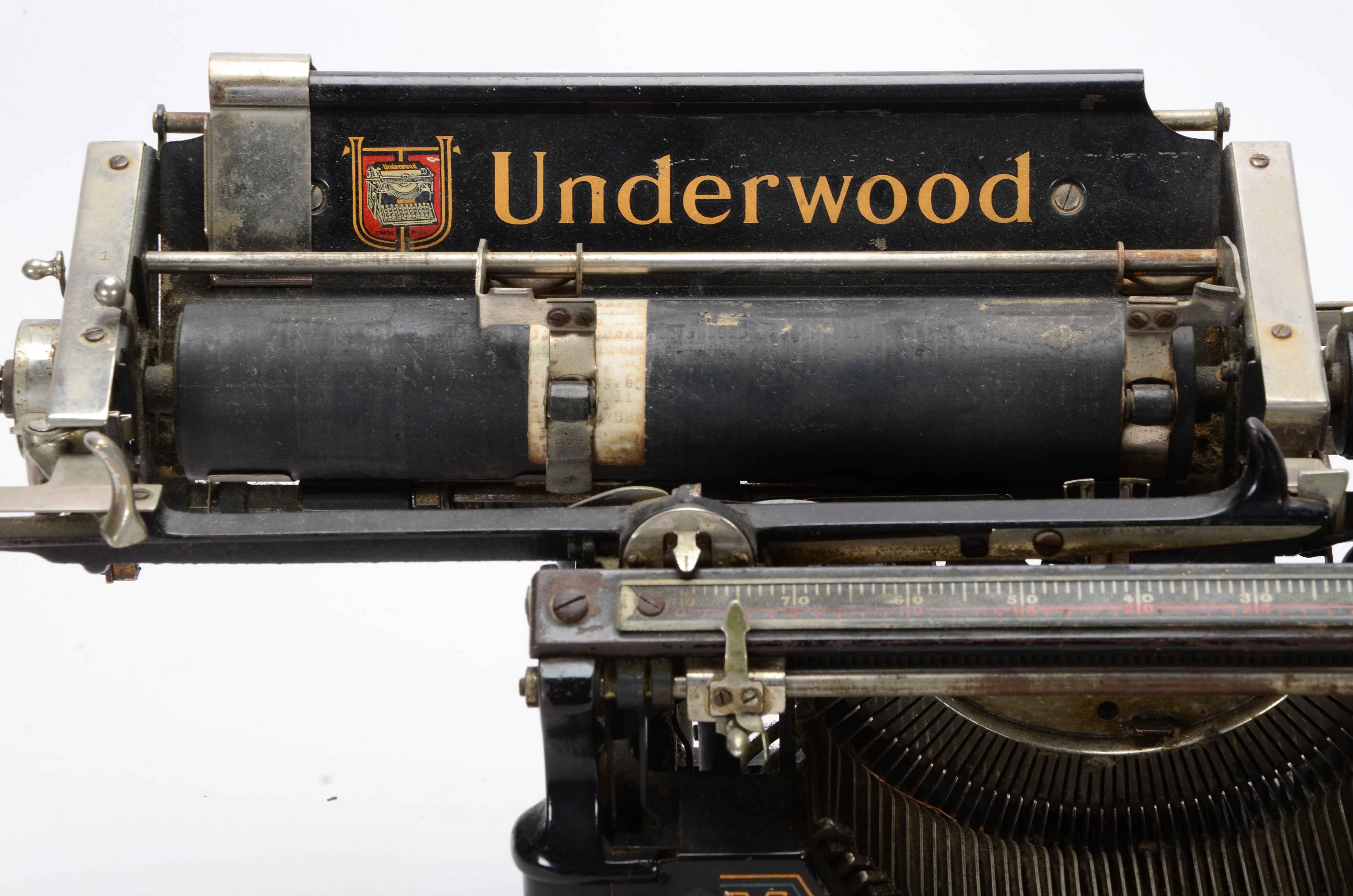 Vintage Underwood No. 5 Typewriter