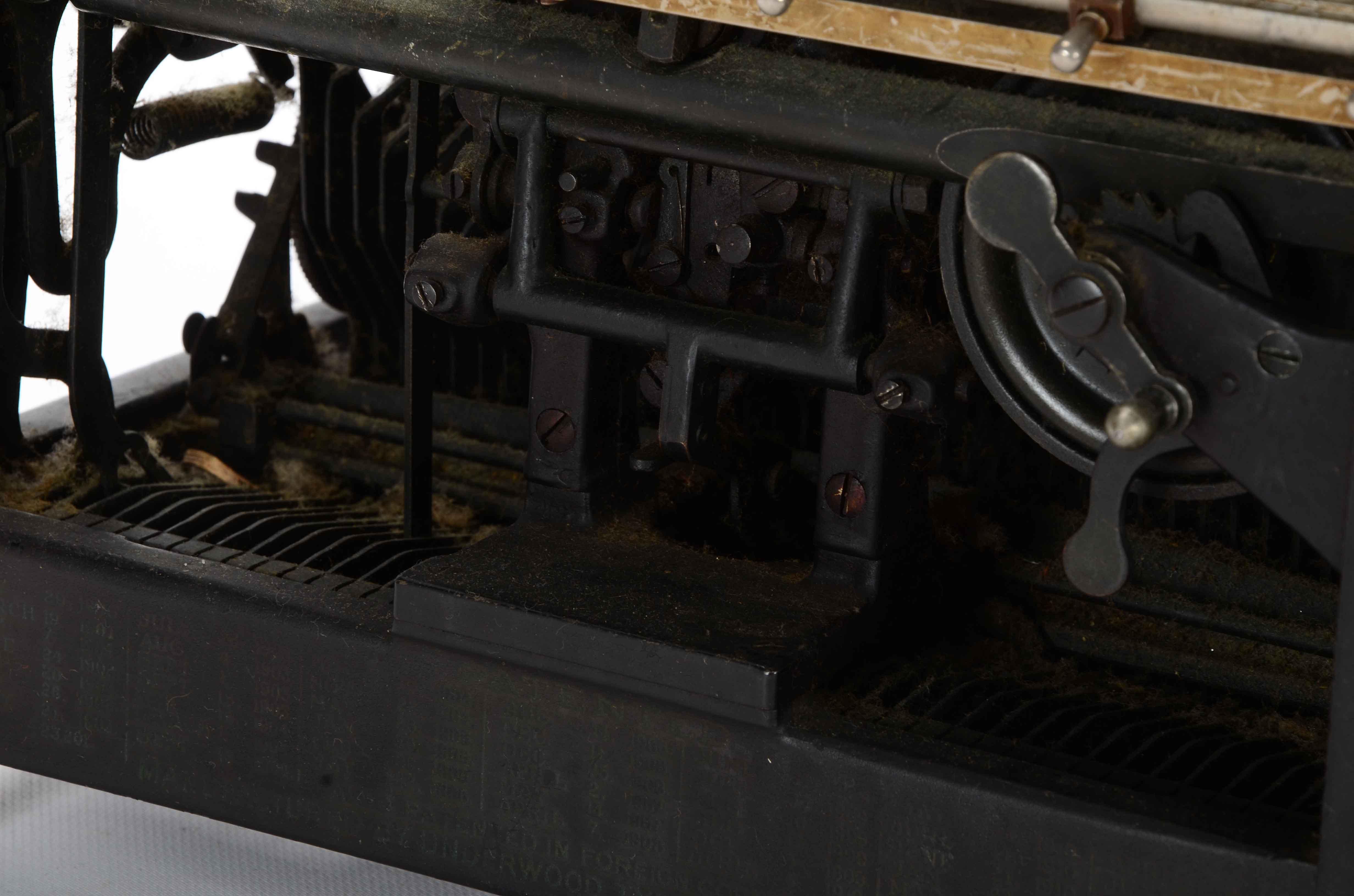 Vintage Underwood No. 5 Typewriter