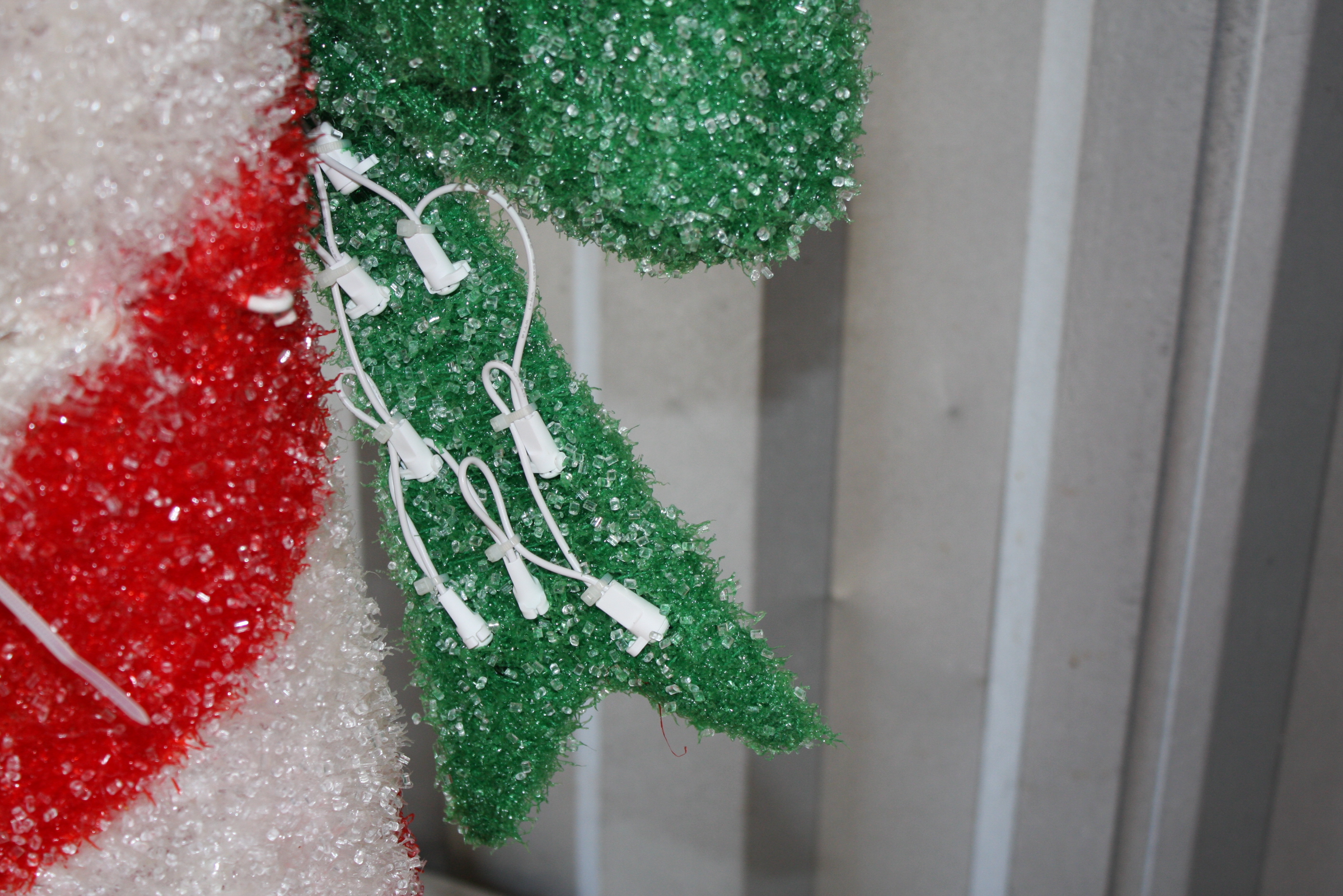 Outdoor Candy Cane Christmas Decor