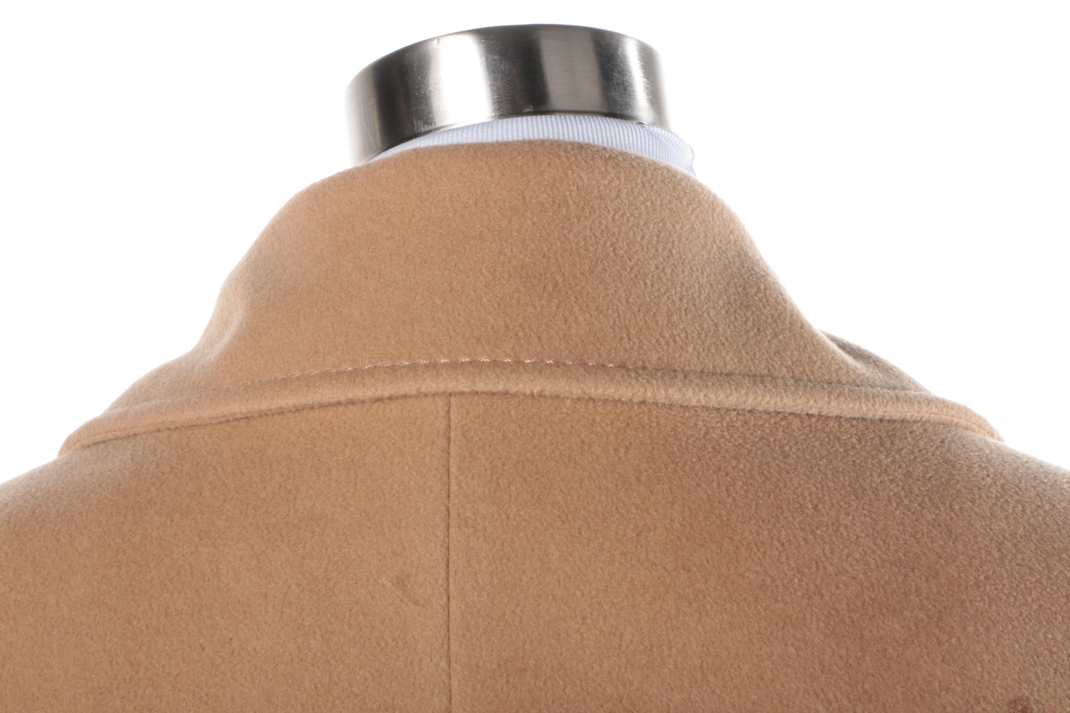 Women's Max Mara Tan Wool Blend Coat
