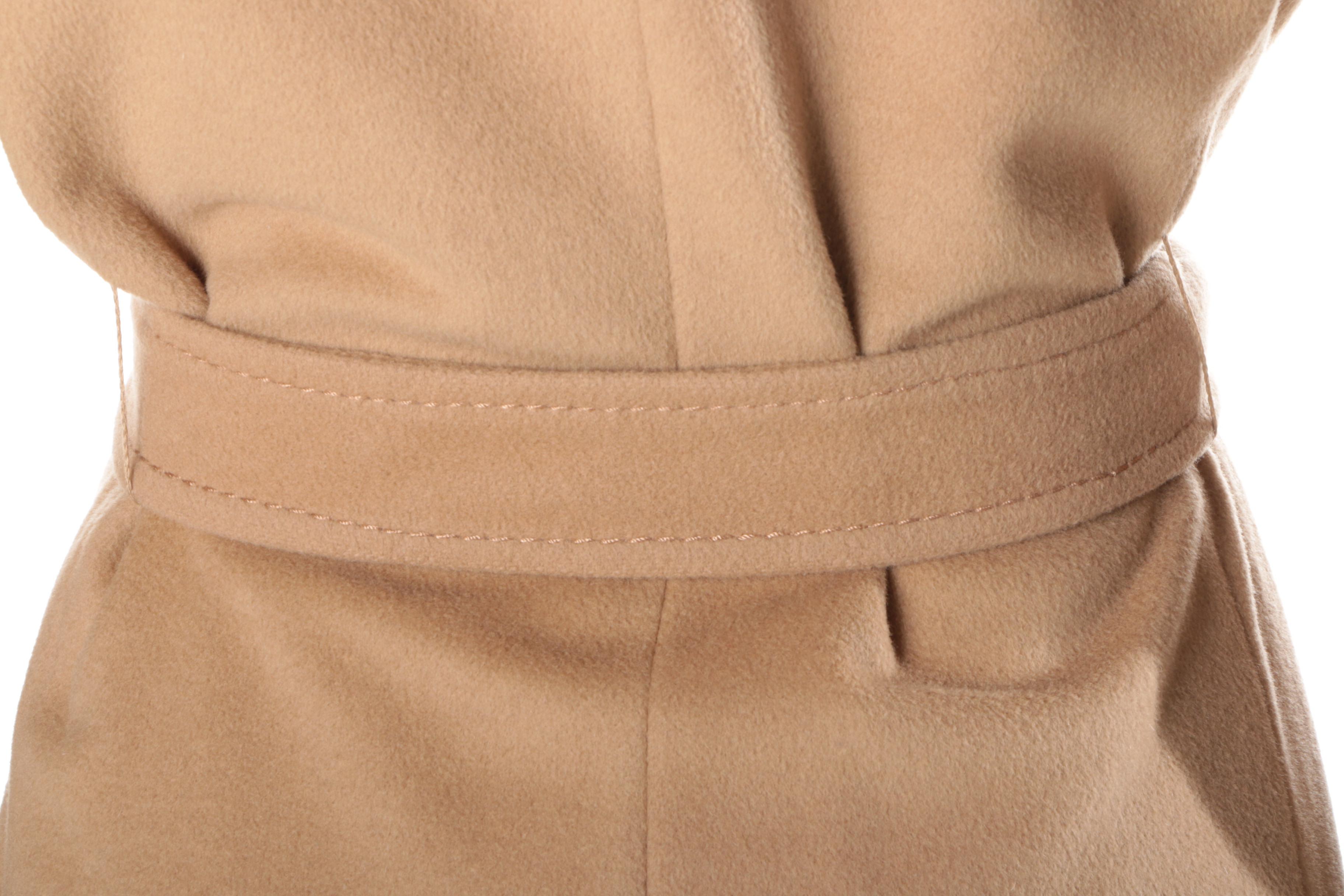Women's Max Mara Tan Wool Blend Coat