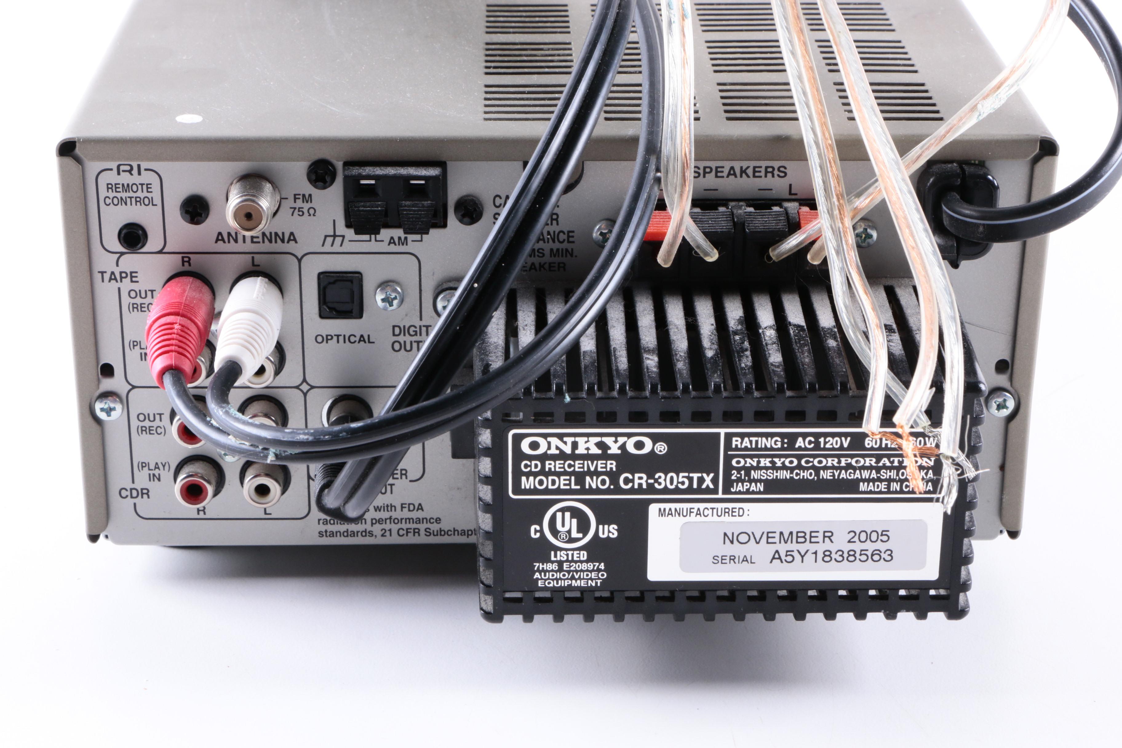 Onkyo Bookshelf Stereo