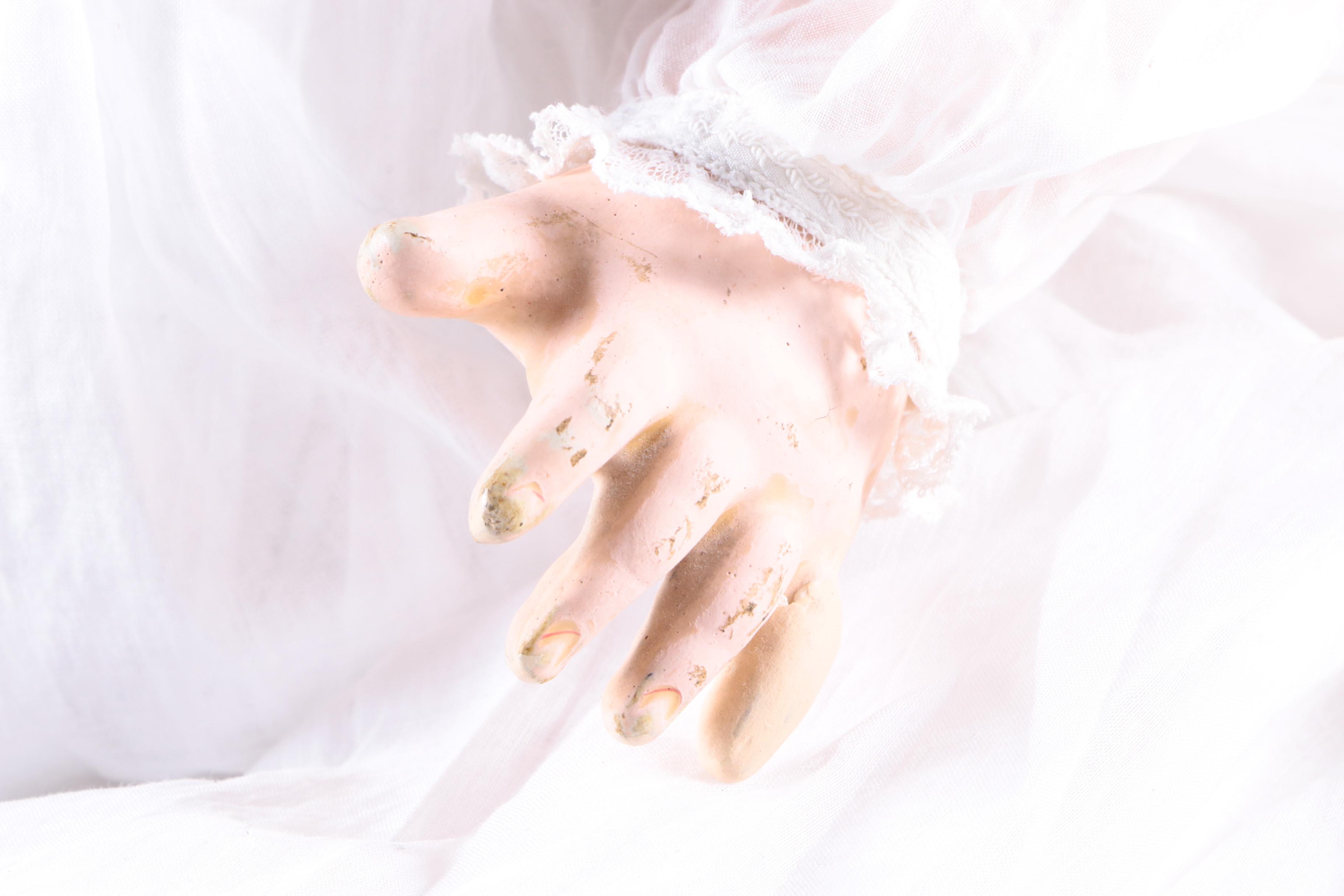 1930s Schoenau & Hoffmeister Bisque and Composition Baby Doll