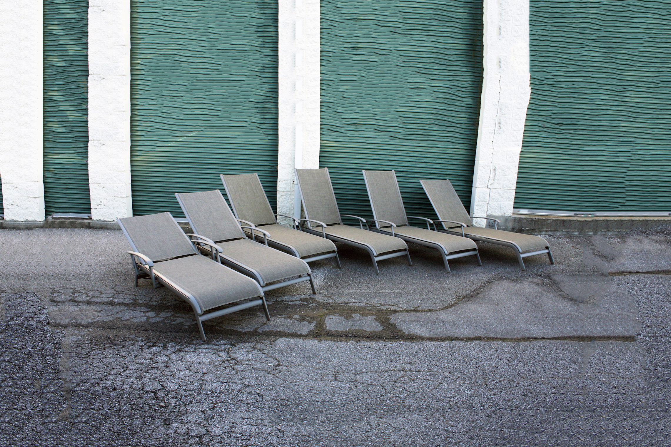 Sunbrella Metal Outdoor Loungers