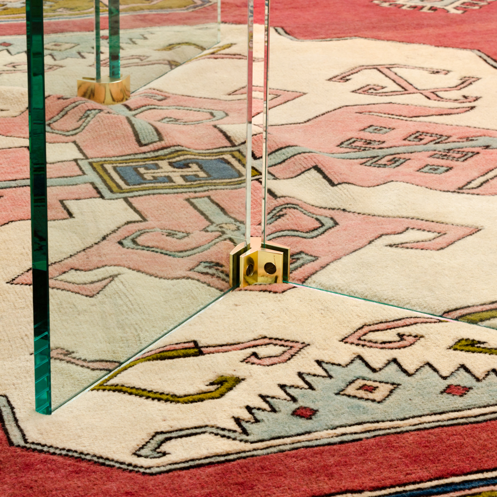 Contemporary Glass Dining Table