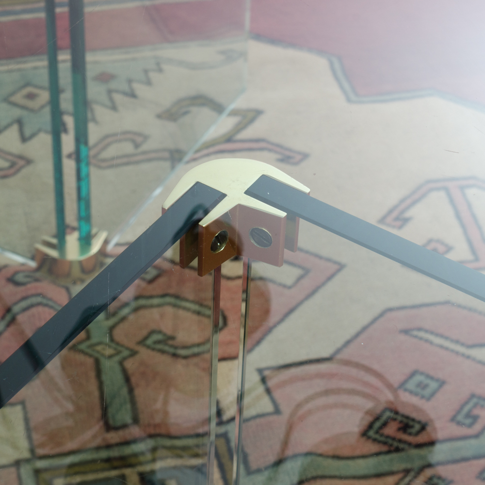 Contemporary Glass Dining Table