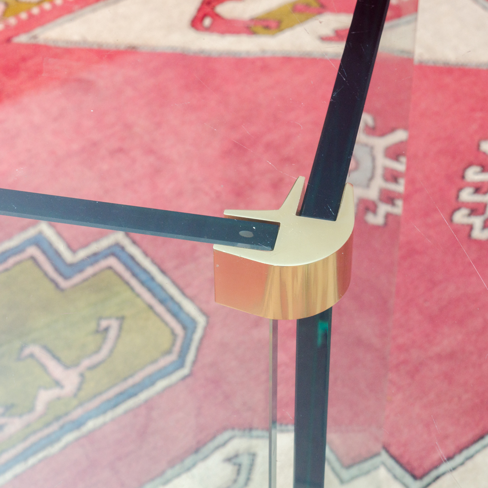 Contemporary Glass Dining Table