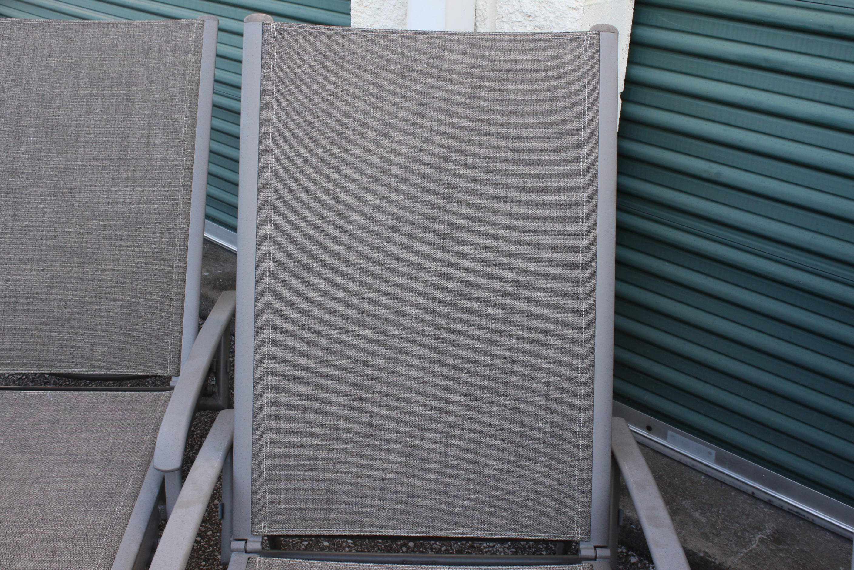 Sunbrella Metal Outdoor Loungers