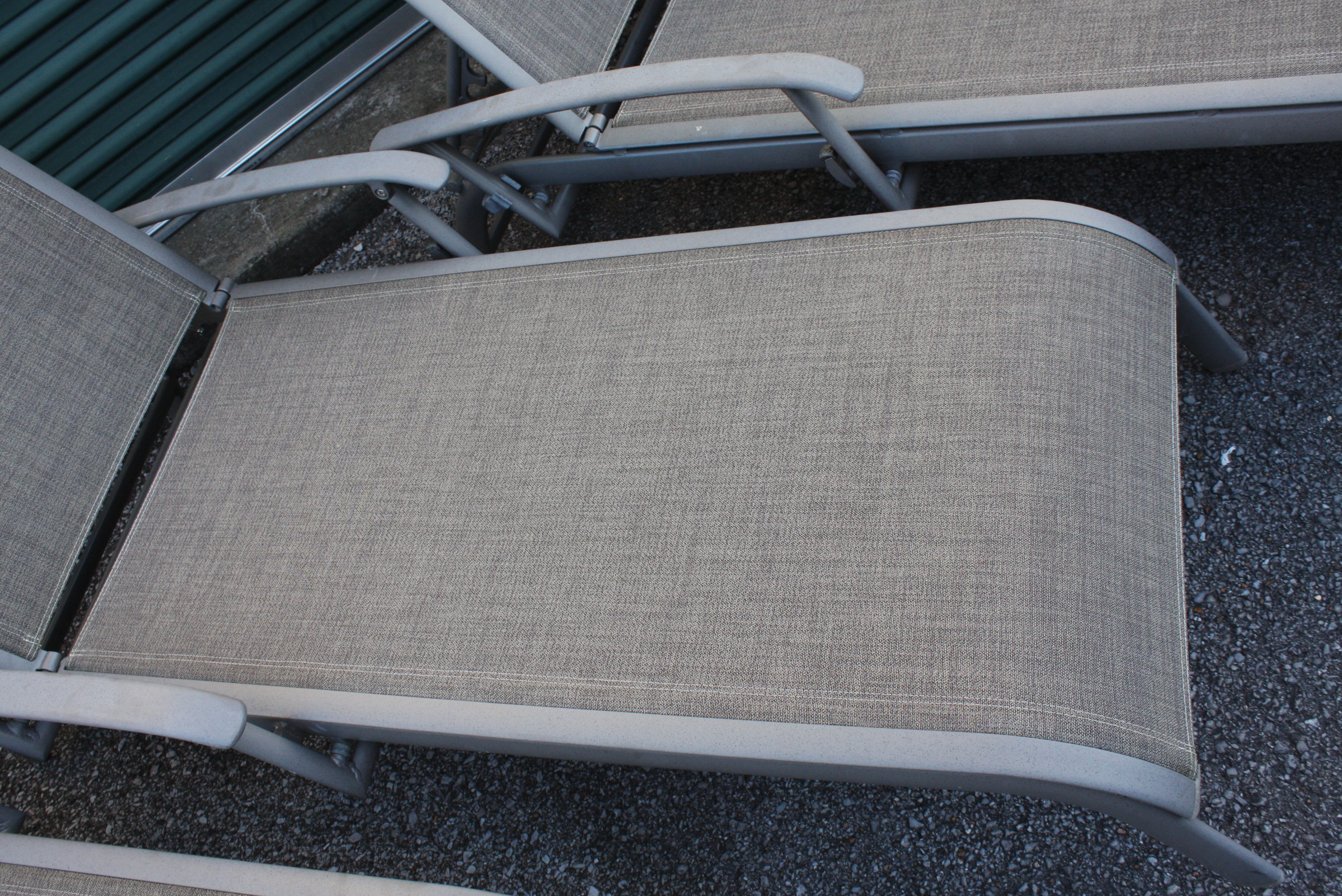 Sunbrella Metal Outdoor Loungers