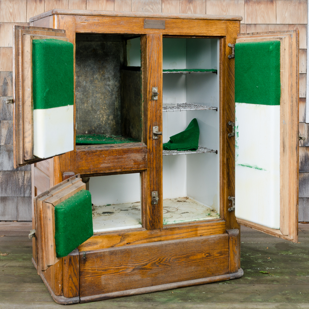 Vintage Rose FrostAir Ice Box