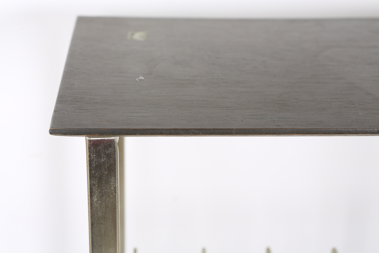 Vintage Rolling Record Storage Cart