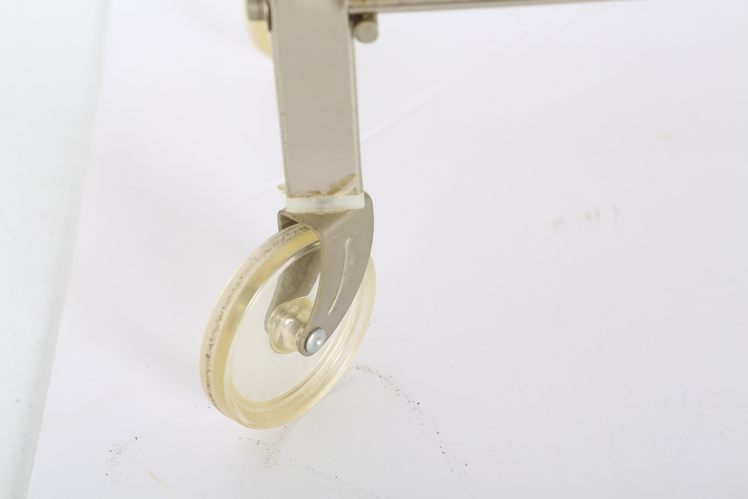 Vintage Rolling Record Storage Cart