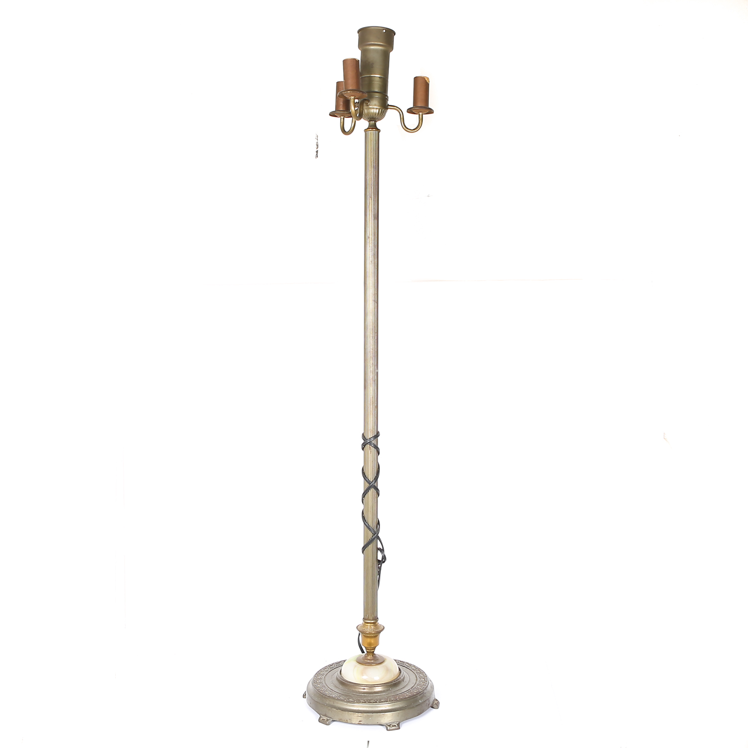 Brass Floor Lamp