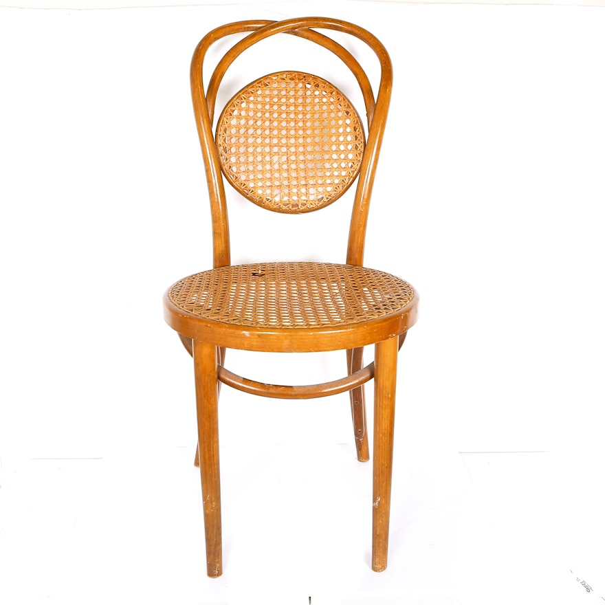 Bentwood Caned Bistro Chair