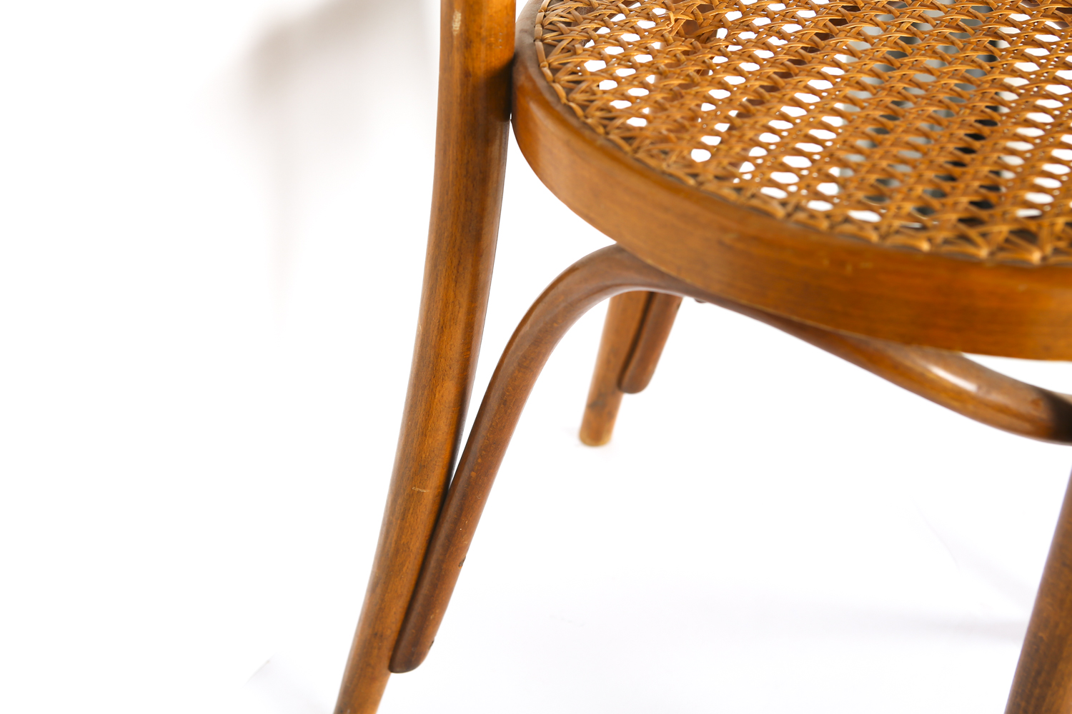 Bentwood Caned Bistro Chair